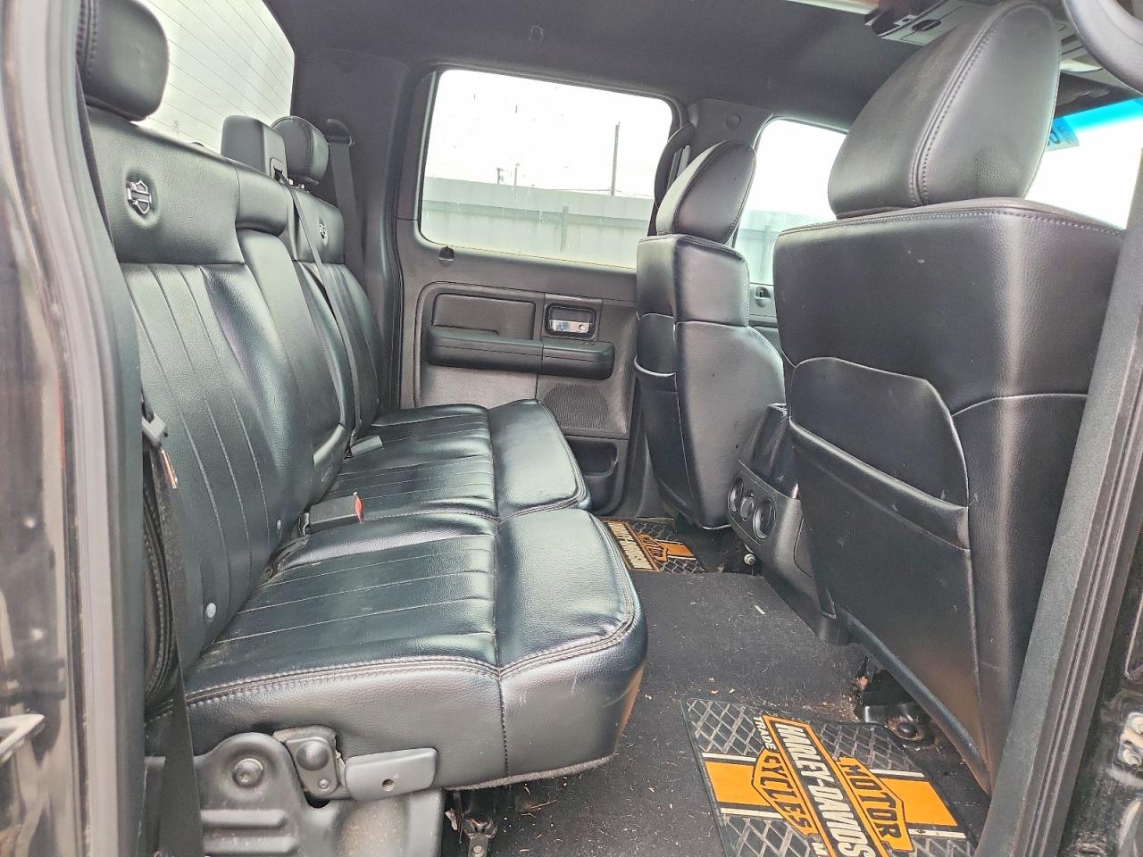 2007 Ford F150 Supercrew Black vin: 1FTRW12597FA71855