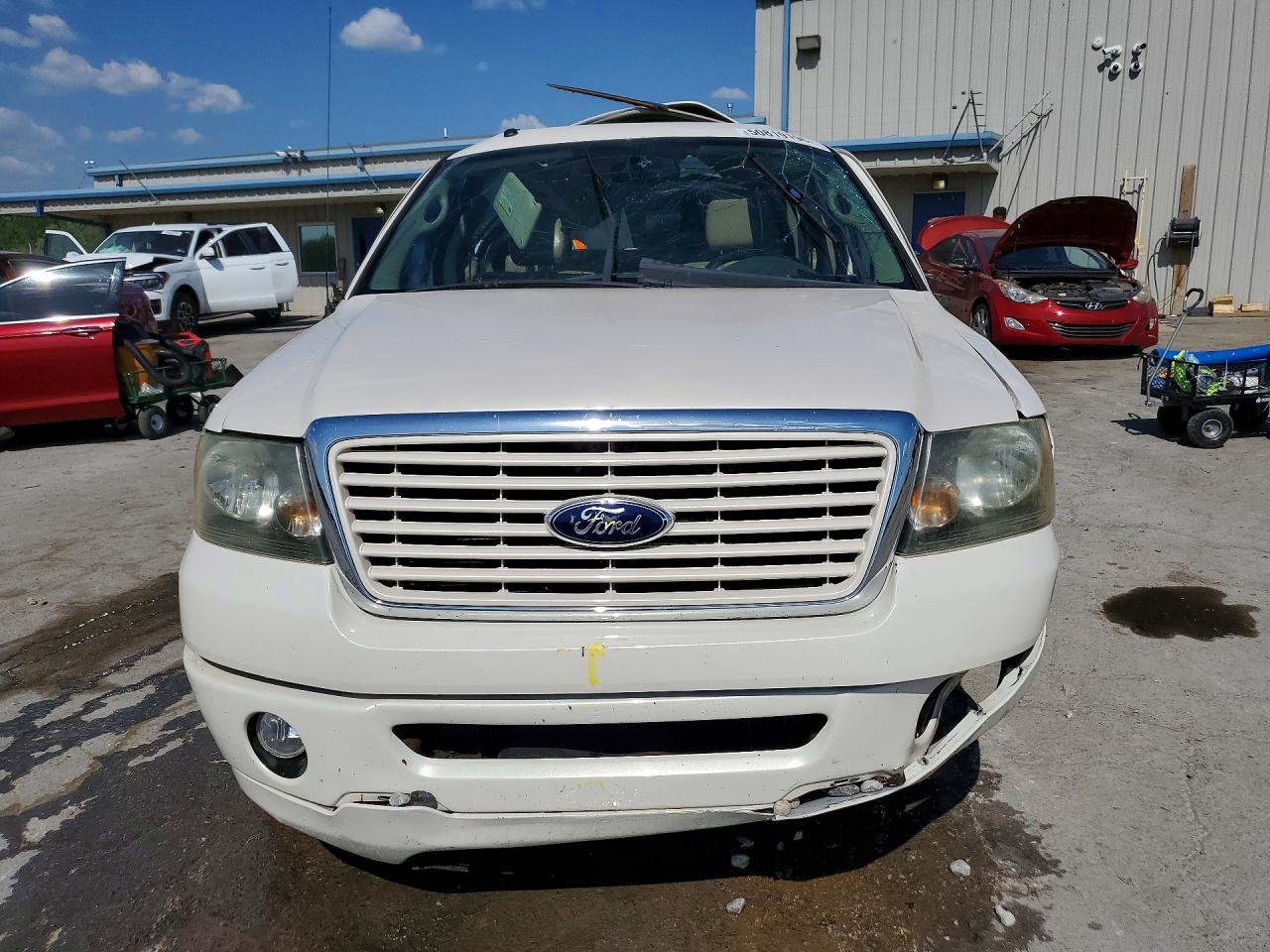 2008 Ford F150 Supercrew White vin: 1FTRW12598FA30028
