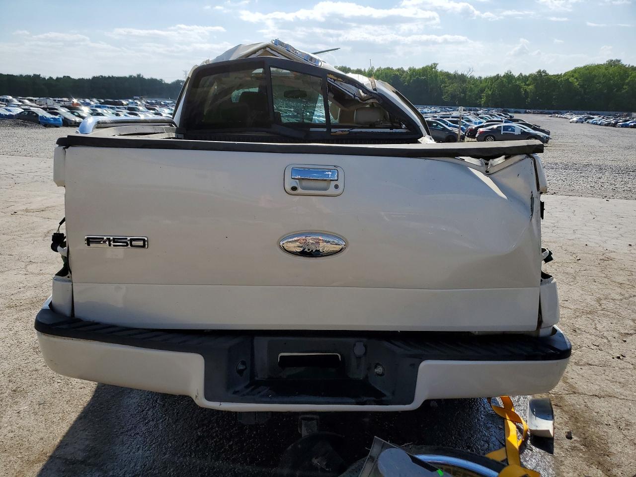 2008 Ford F150 Supercrew White vin: 1FTRW12598FA30028