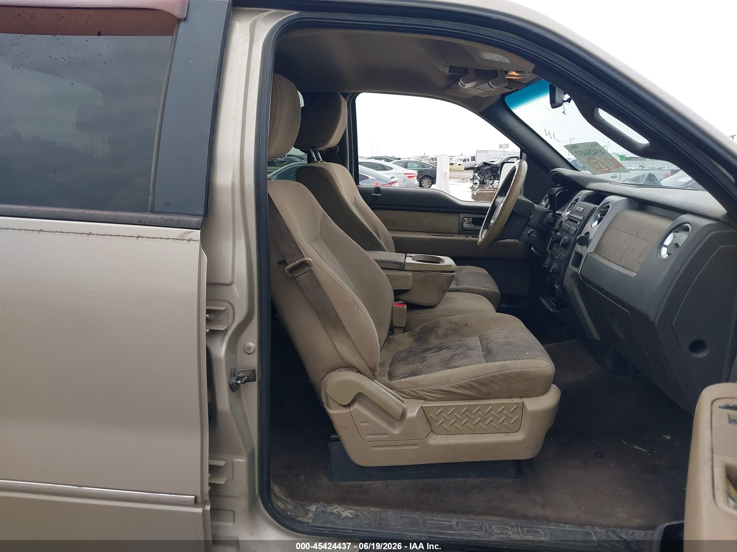 2009 Ford F-150 Xl/xlt Beige vin: 1FTRW12809FA12061