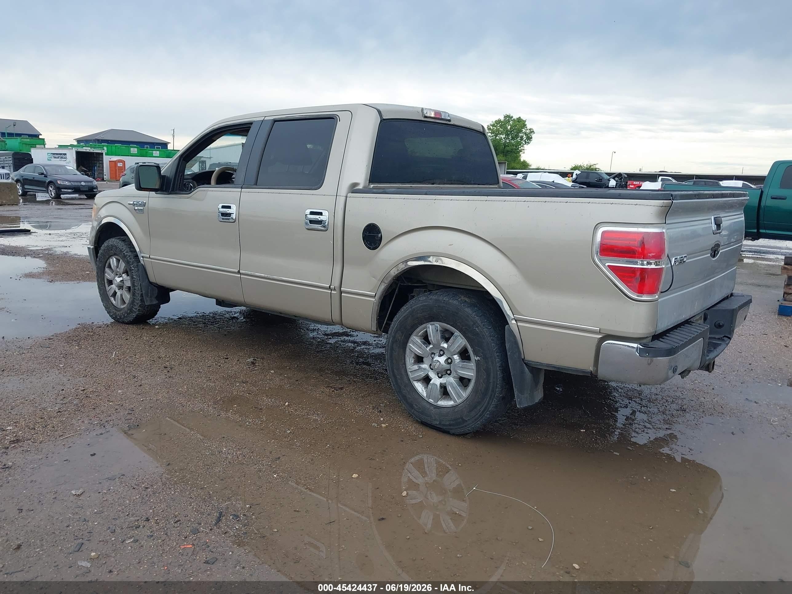2009 Ford F-150 Xl/xlt Beige vin: 1FTRW12809FA12061