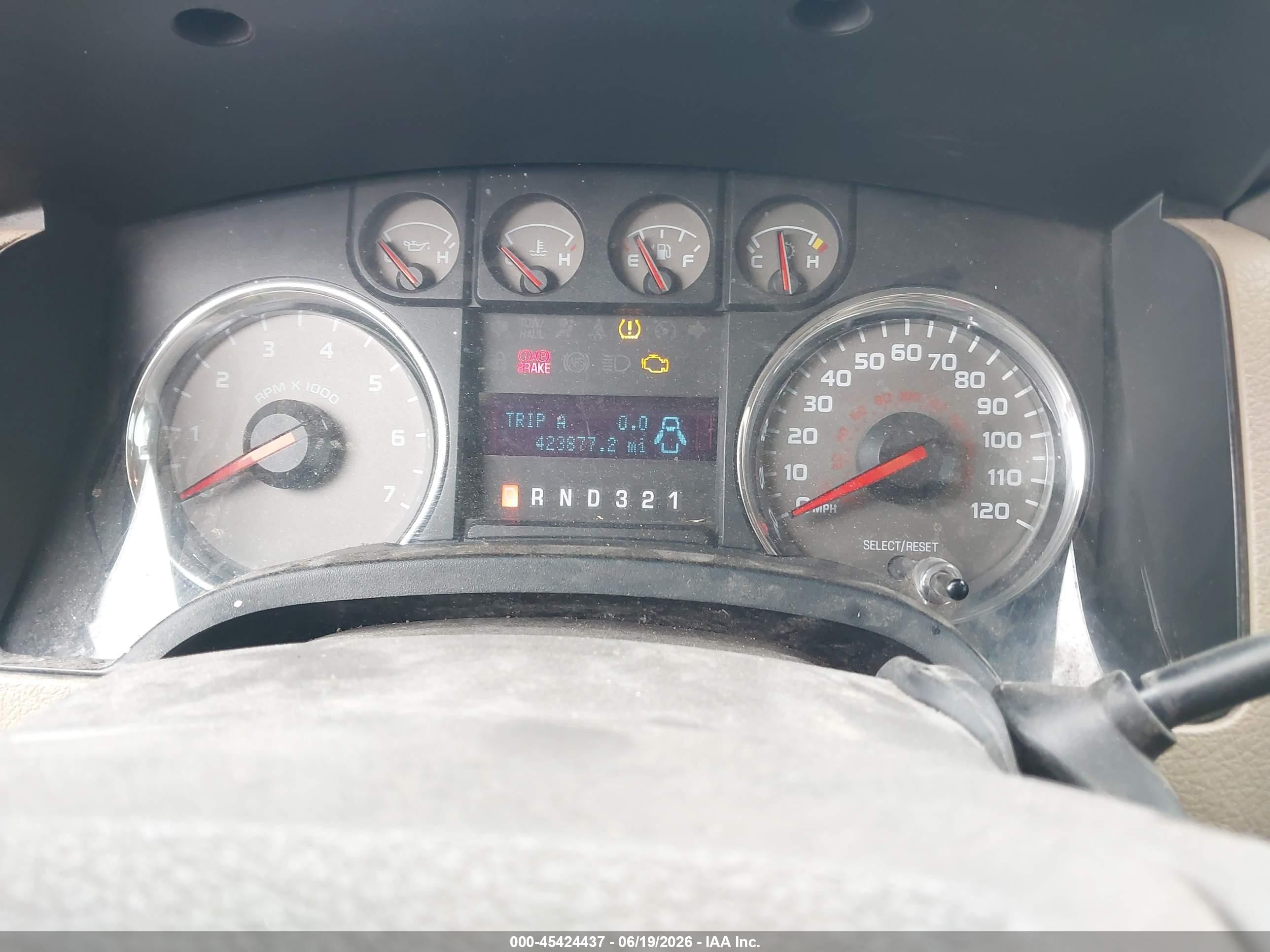 2009 Ford F-150 Xl/xlt Beige vin: 1FTRW12809FA12061