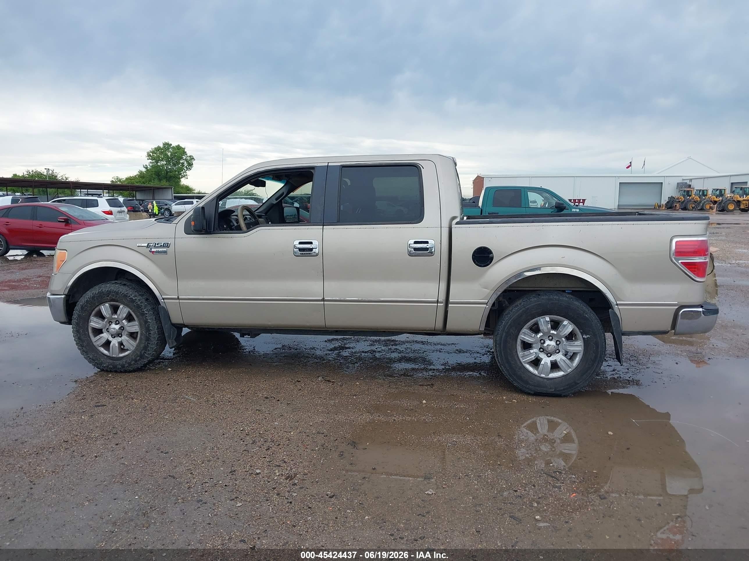2009 Ford F-150 Xl/xlt Beige vin: 1FTRW12809FA12061