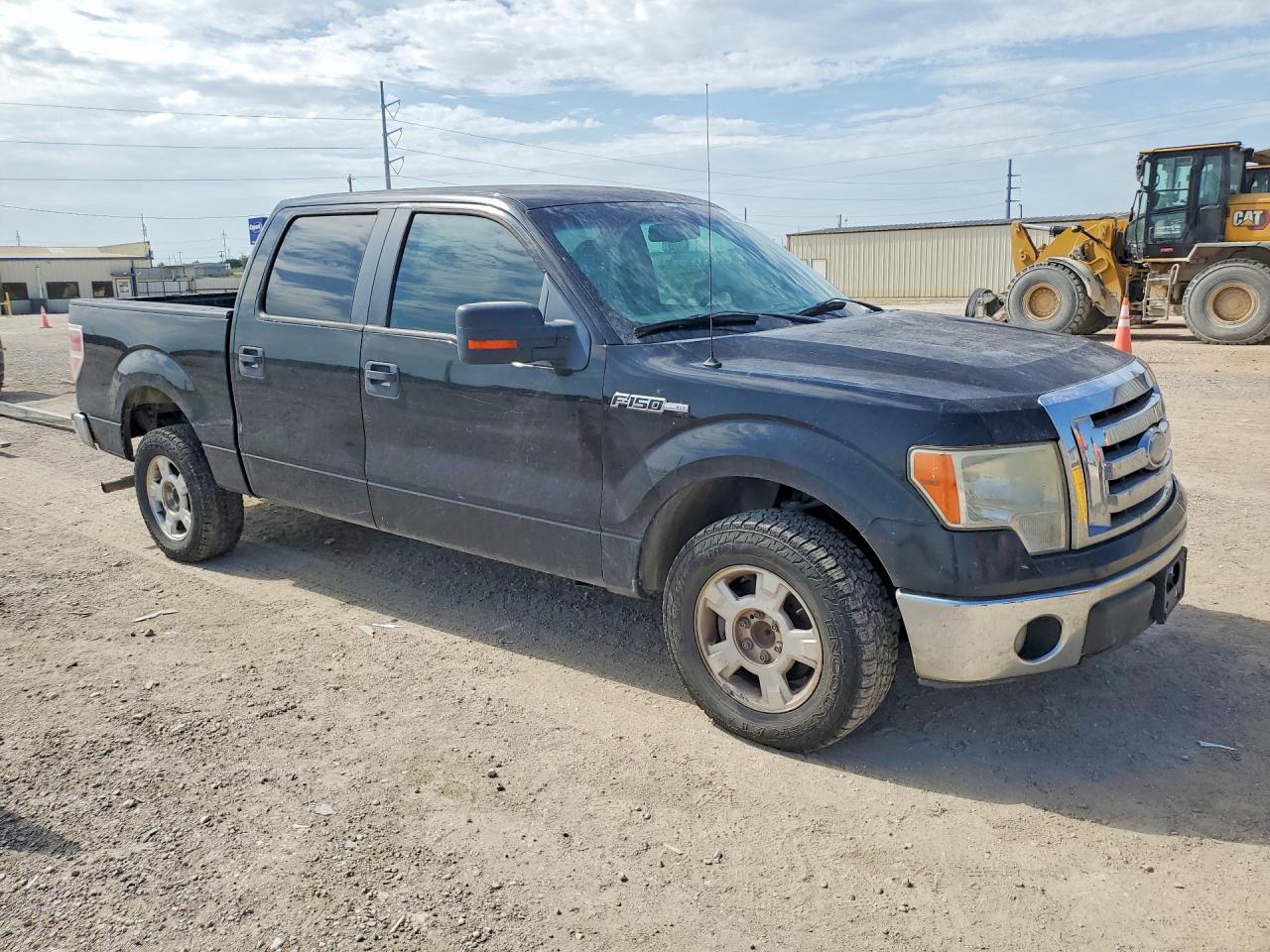 2009 Ford F150 Supercrew Black vin: 1FTRW12819FA17897