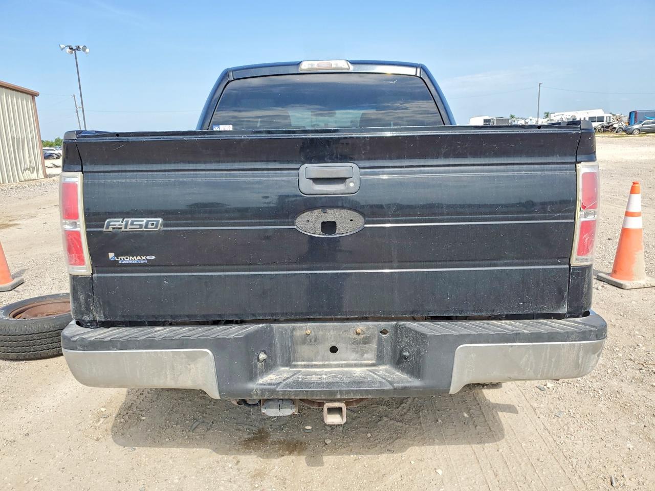 2009 Ford F150 Supercrew Black vin: 1FTRW12819FA17897