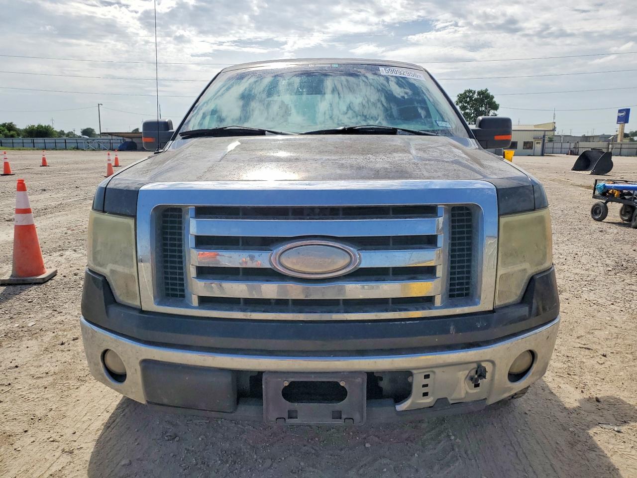2009 Ford F150 Supercrew Black vin: 1FTRW12819FA17897