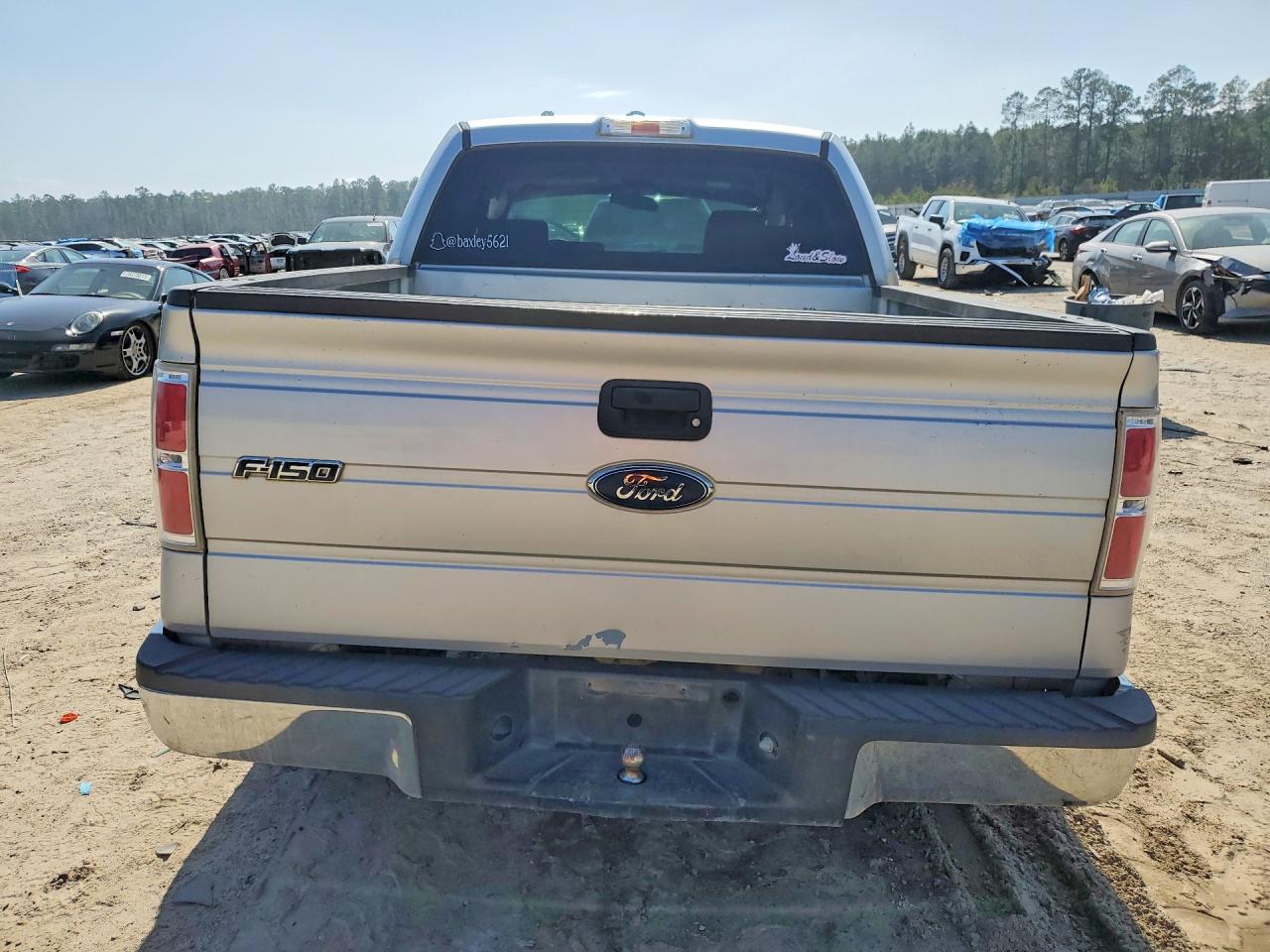 2009 Ford F150 Xl Gray vin: 1FTRW12819KC17556