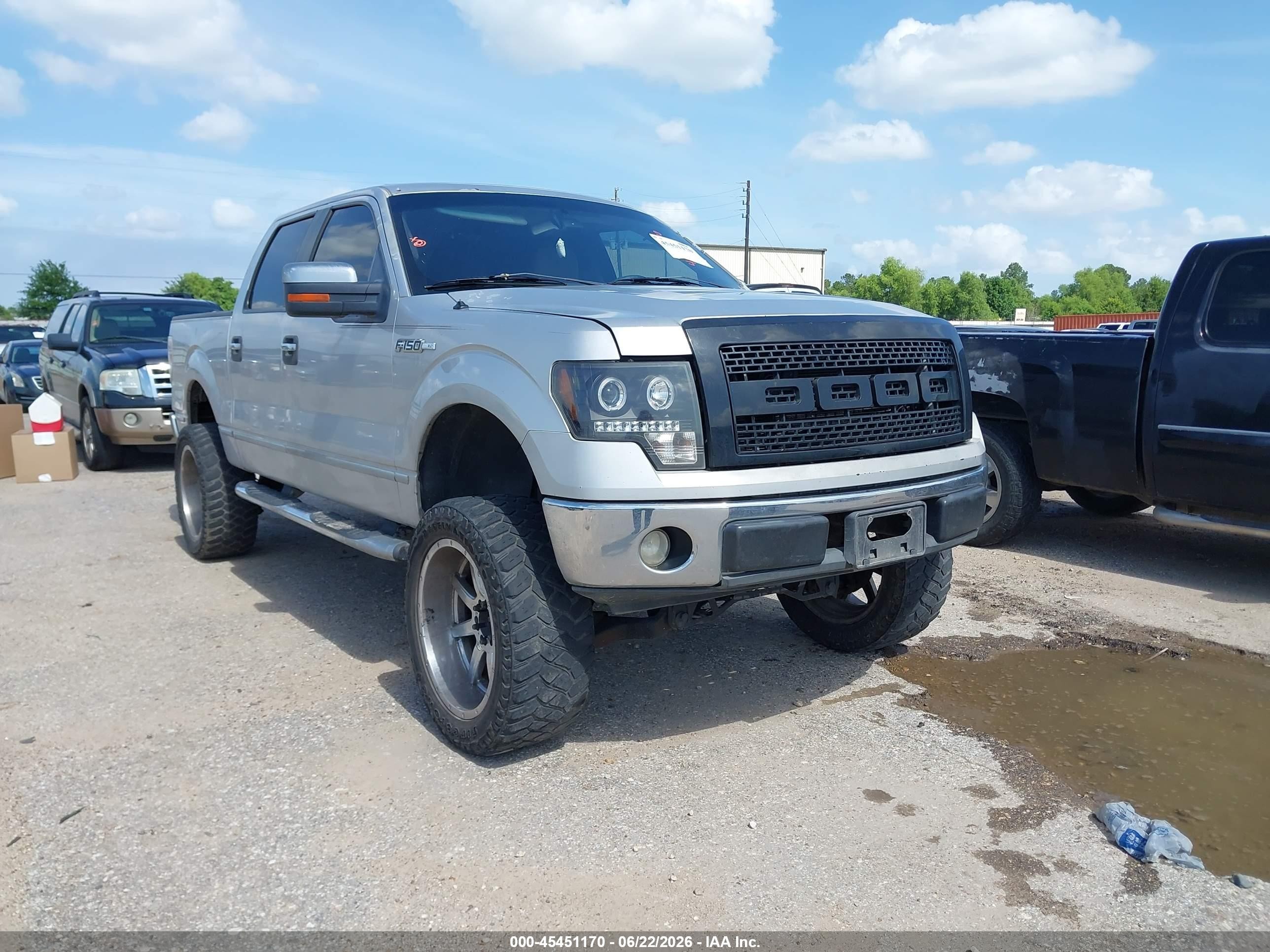 2009 Ford F-150 Xl/xlt Серебряный vin: 1FTRW12829FA05712