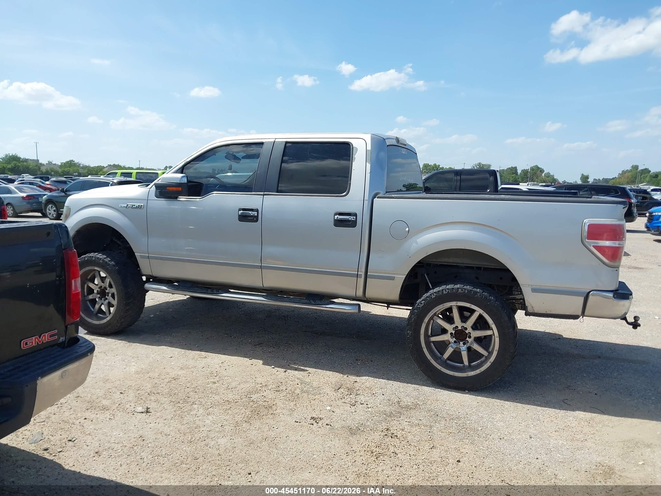 2009 Ford F-150 Xl/xlt Silver vin: 1FTRW12829FA05712