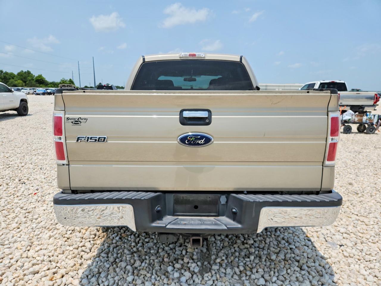2009 Ford F150 Supercrew Tan vin: 1FTRW12829FA38306