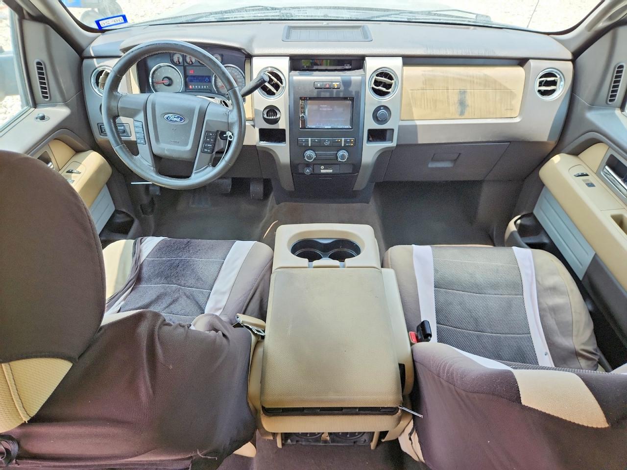 2009 Ford F150 Supercrew Tan vin: 1FTRW12829FA38306