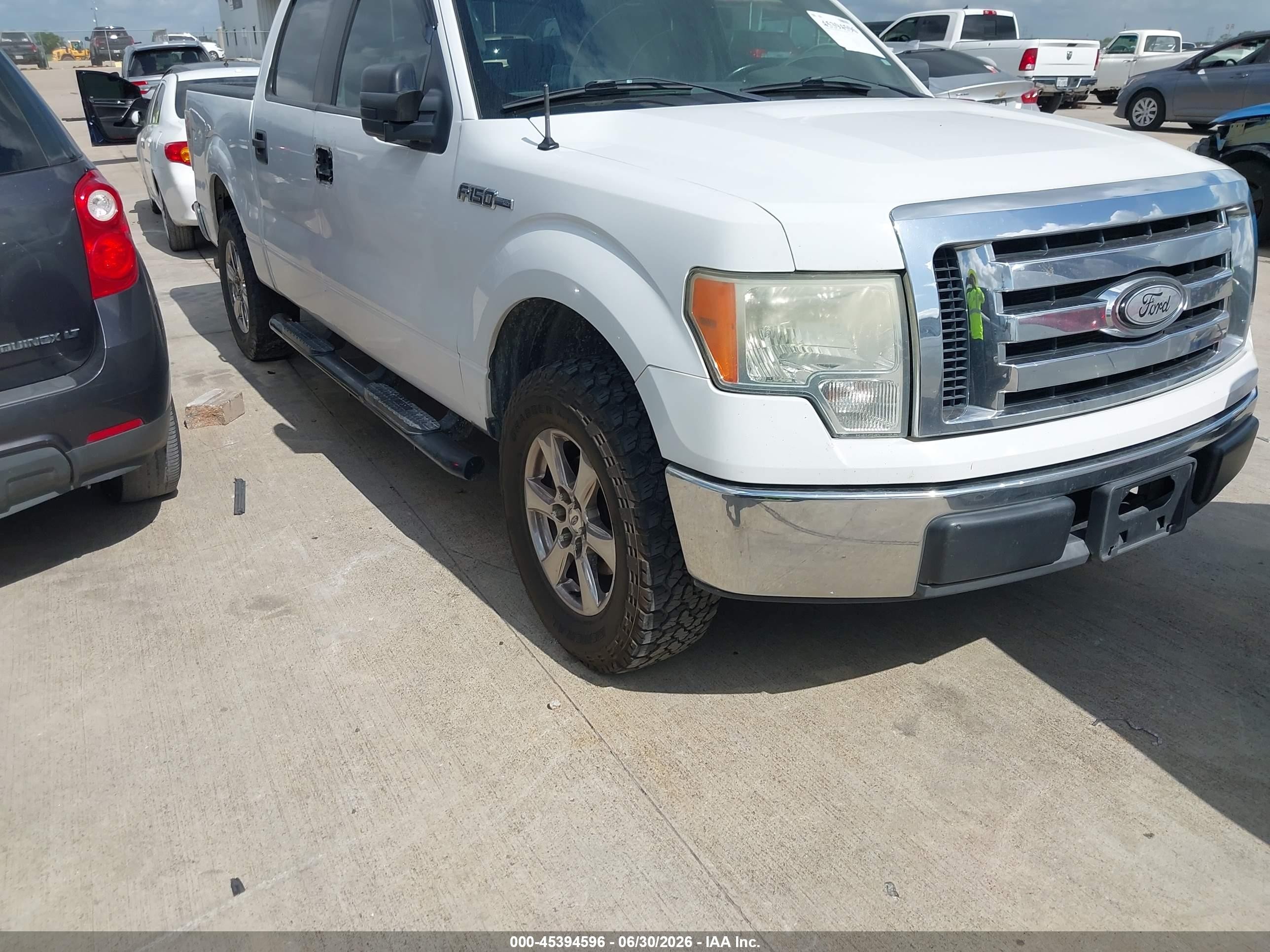 2009 Ford F-150 Xl/xlt White vin: 1FTRW12829FA73508