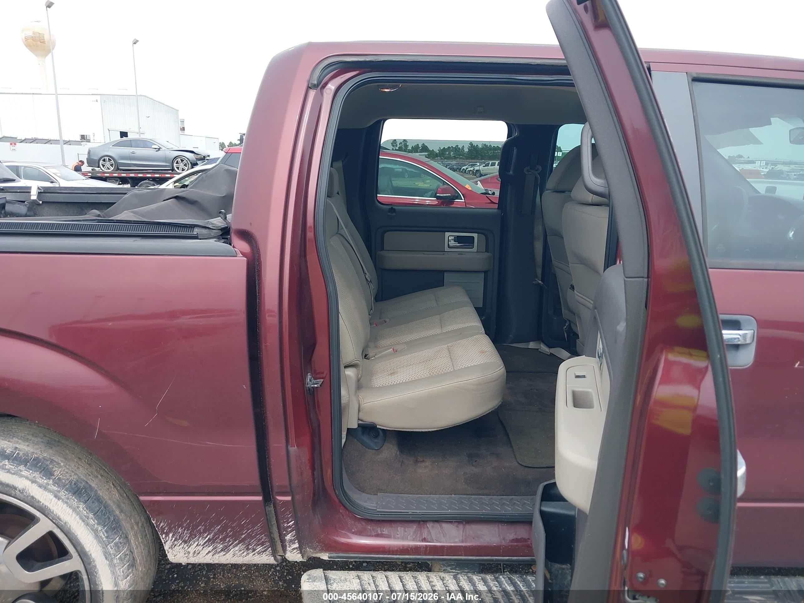 2009 Ford F-150 Xl/xlt Red vin: 1FTRW12829KB87810