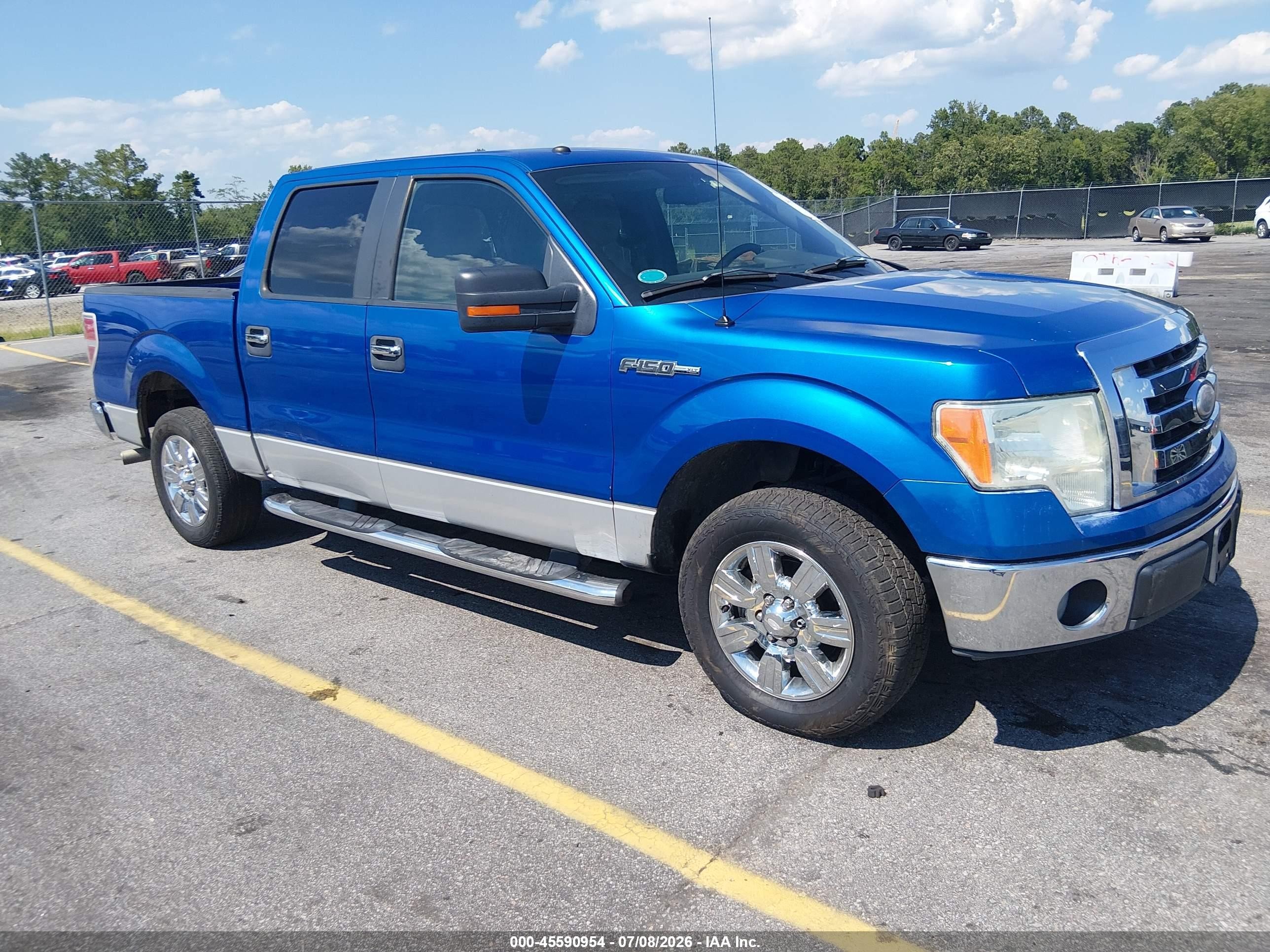 2009 Ford F-150 Xl/xlt Синий vin: 1FTRW12839FA45717