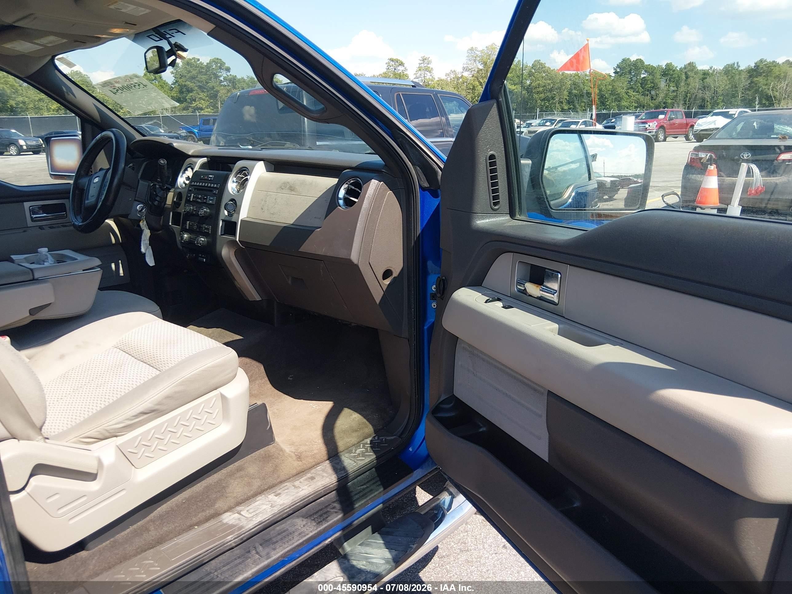 2009 Ford F-150 Xl/xlt Синий vin: 1FTRW12839FA45717