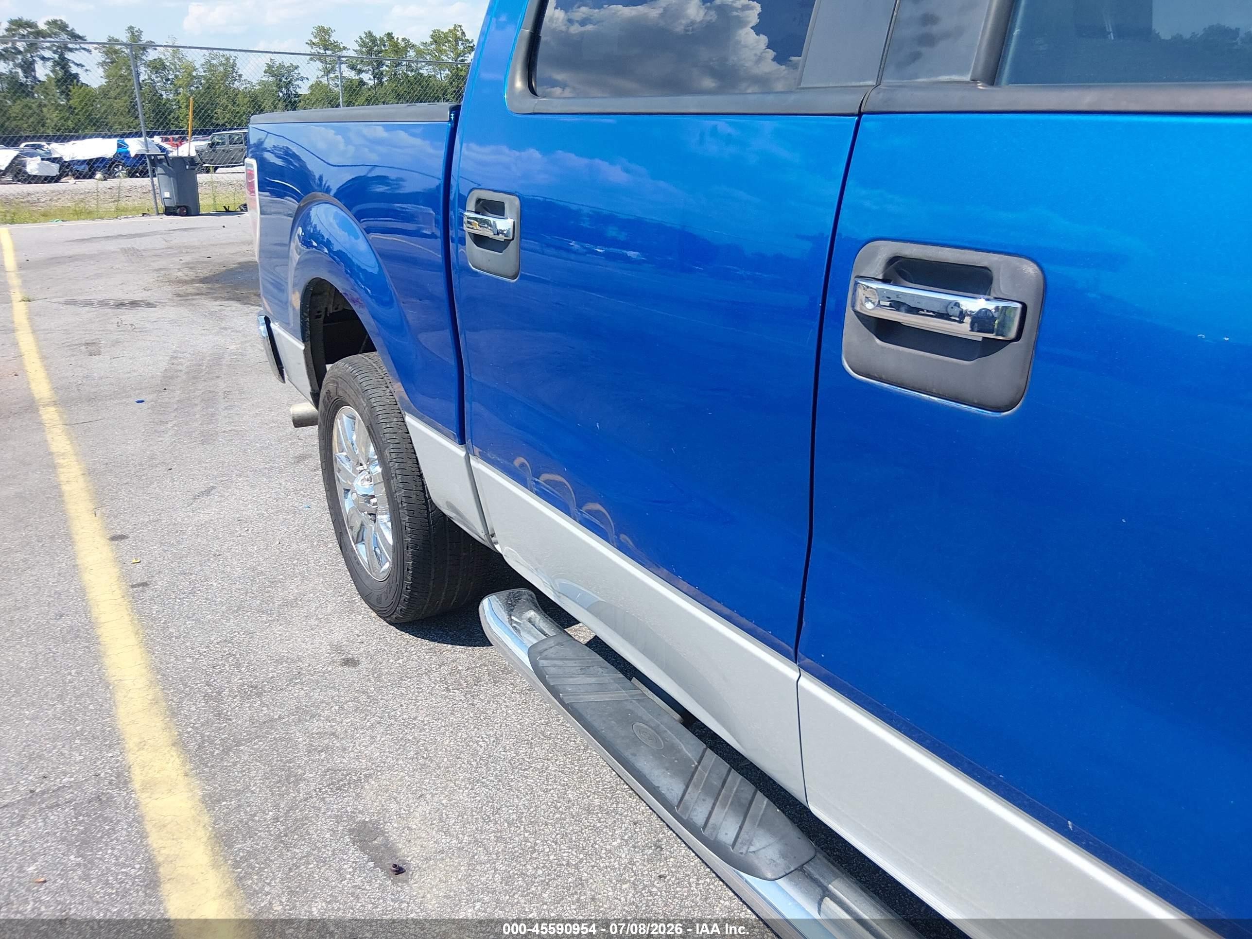 2009 Ford F-150 Xl/xlt Синий vin: 1FTRW12839FA45717
