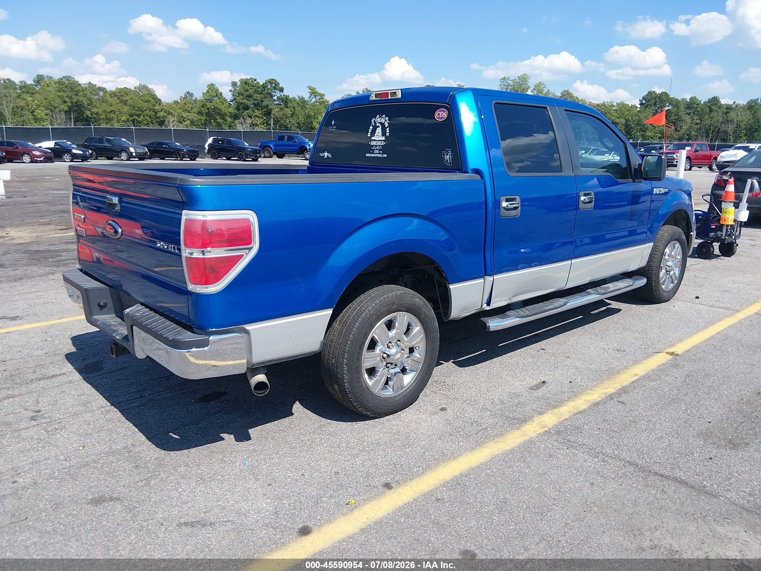 2009 Ford F-150 Xl/xlt Синий vin: 1FTRW12839FA45717