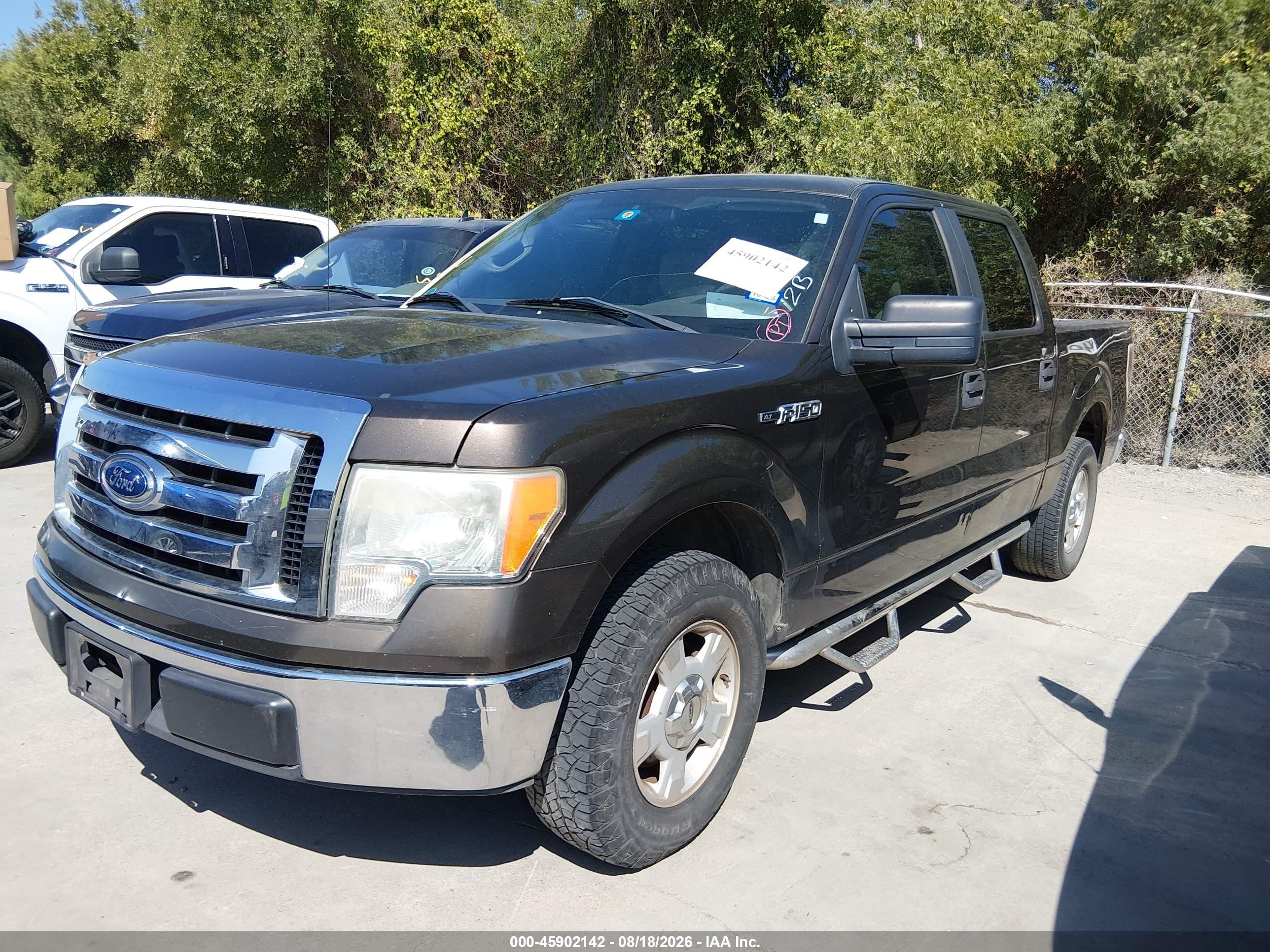 2009 Ford F-150 Xl/xlt Коричневый vin: 1FTRW12839FA67796