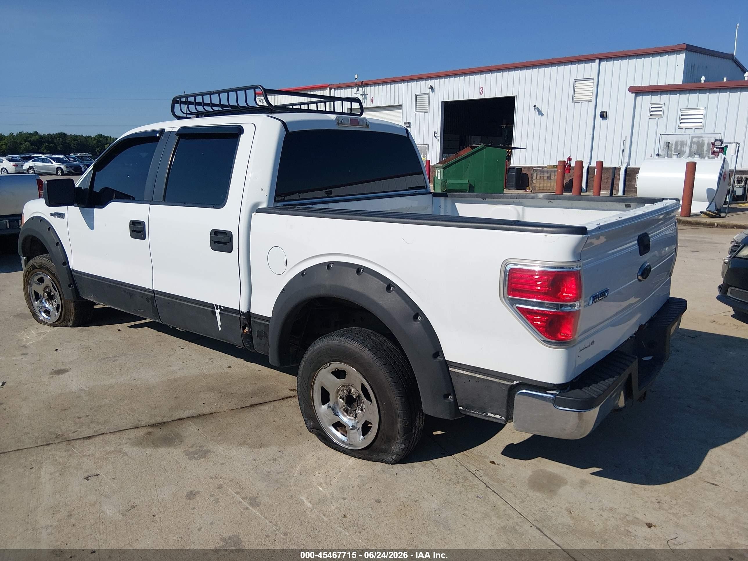 2009 Ford F-150 Xl/xlt White vin: 1FTRW12839FA75896