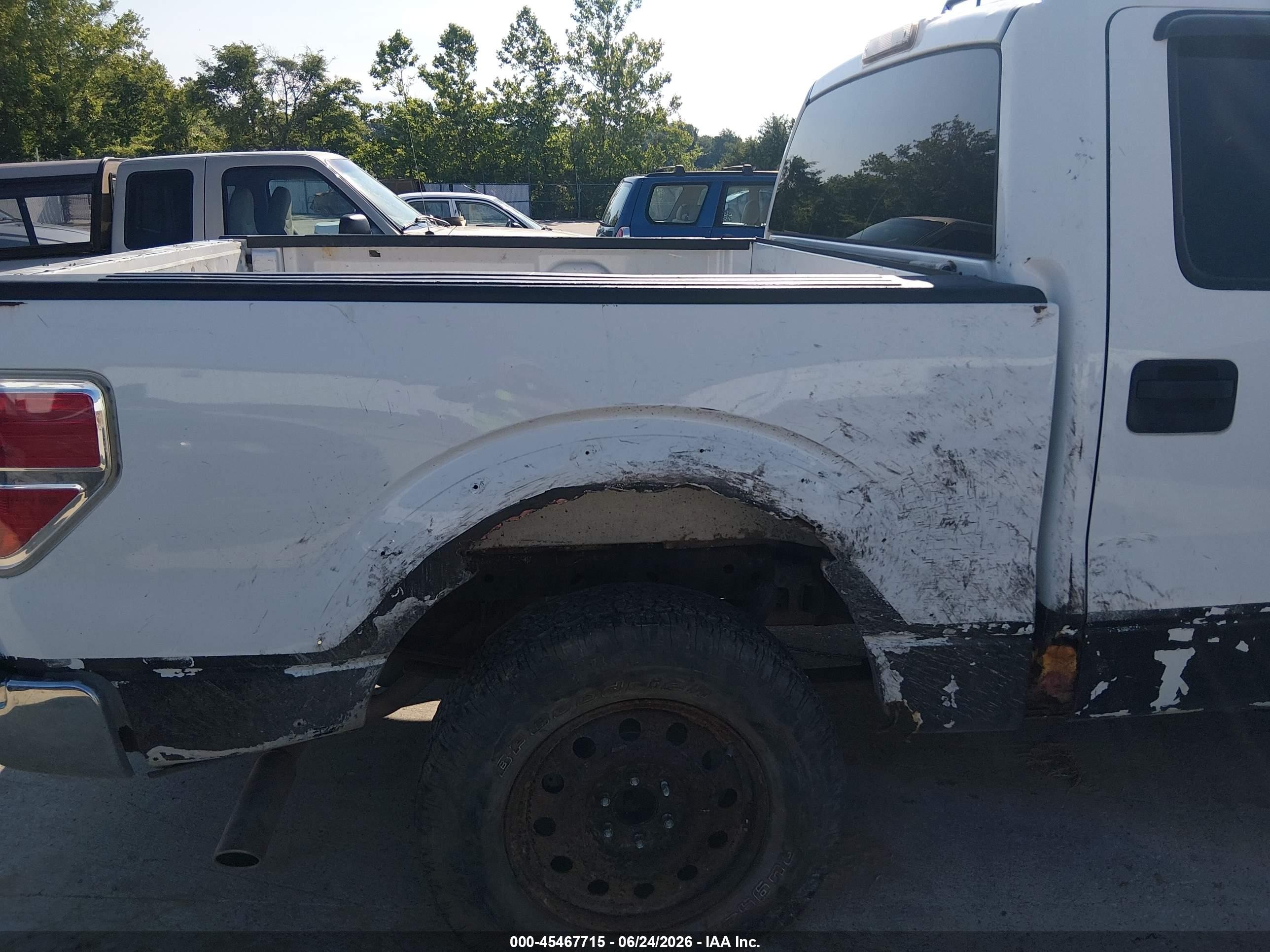 2009 Ford F-150 Xl/xlt White vin: 1FTRW12839FA75896