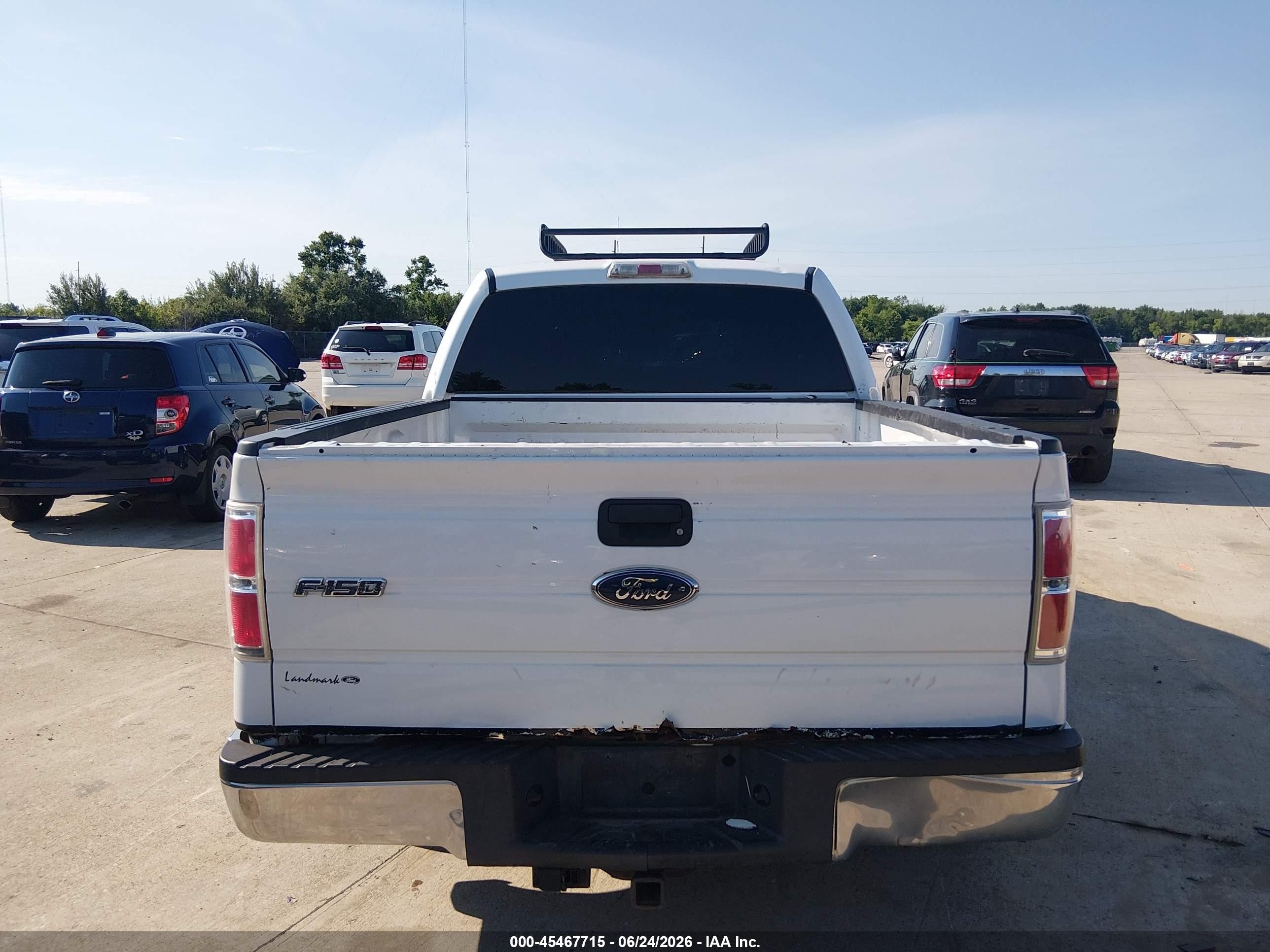 2009 Ford F-150 Xl/xlt White vin: 1FTRW12839FA75896