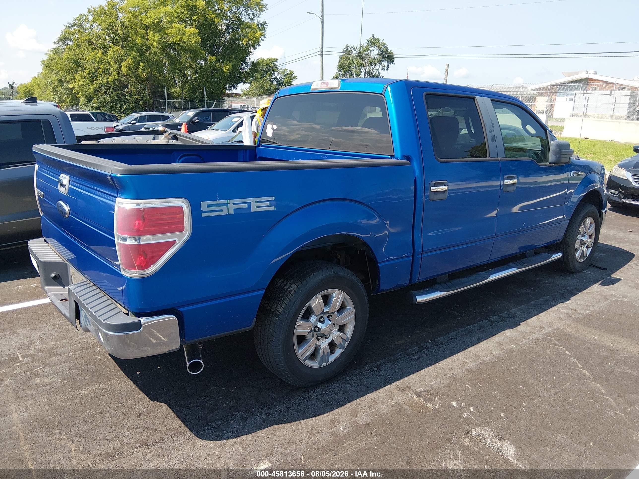 2009 Ford F-150 Xl/xlt Синий vin: 1FTRW12839FB47356
