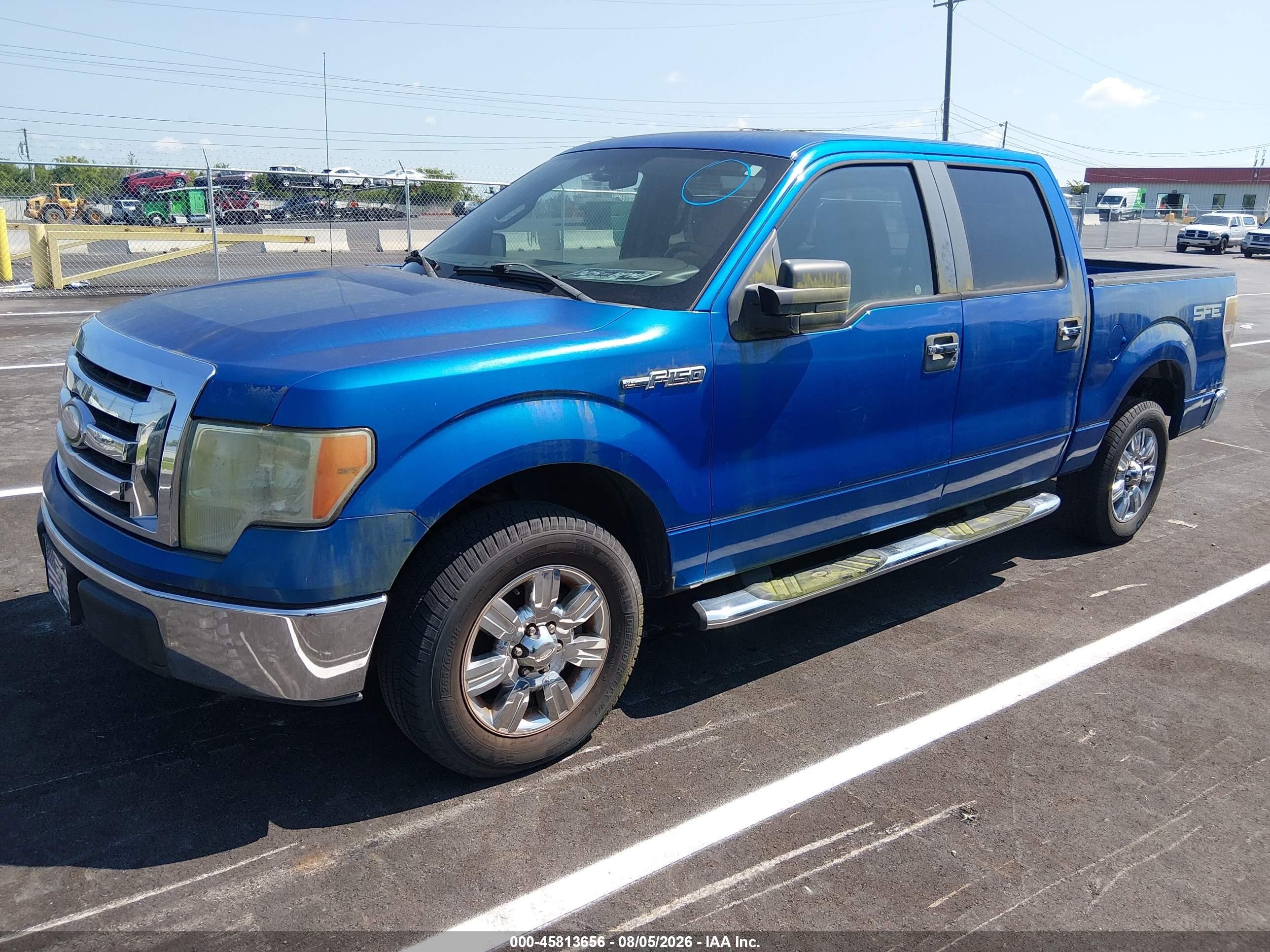 2009 Ford F-150 Xl/xlt Синий vin: 1FTRW12839FB47356
