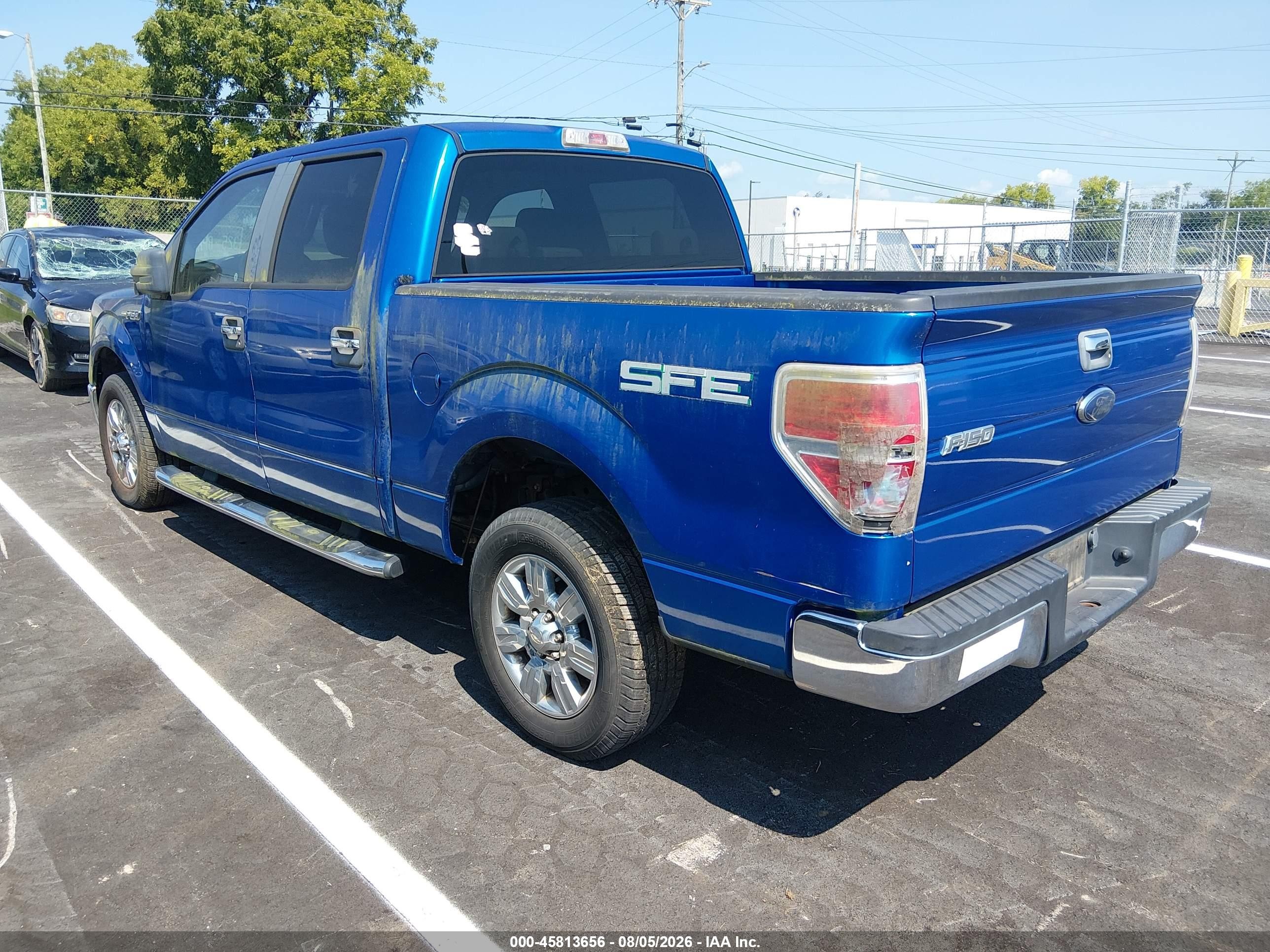 2009 Ford F-150 Xl/xlt Синий vin: 1FTRW12839FB47356