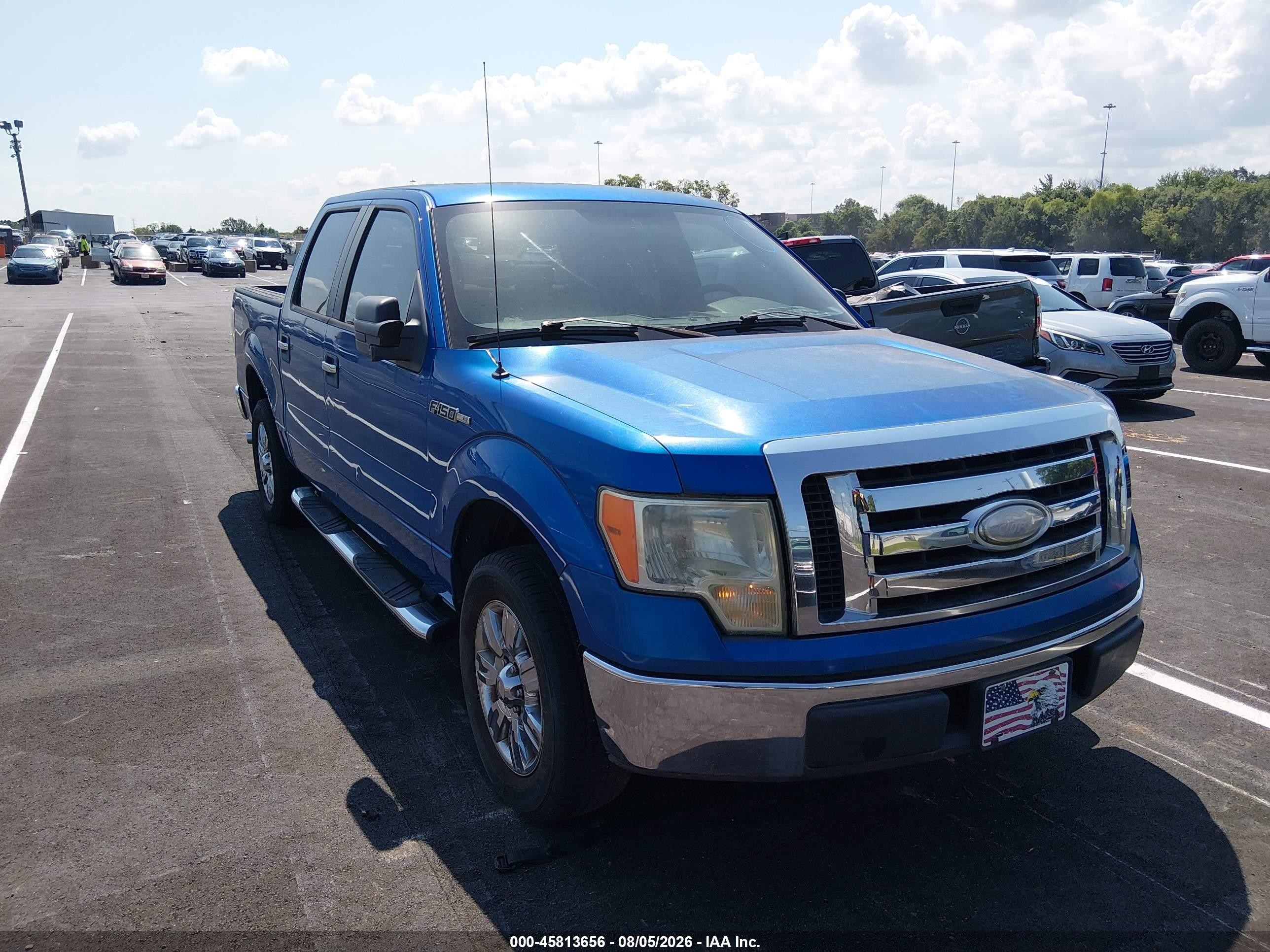 2009 Ford F-150 Xl/xlt Синий vin: 1FTRW12839FB47356
