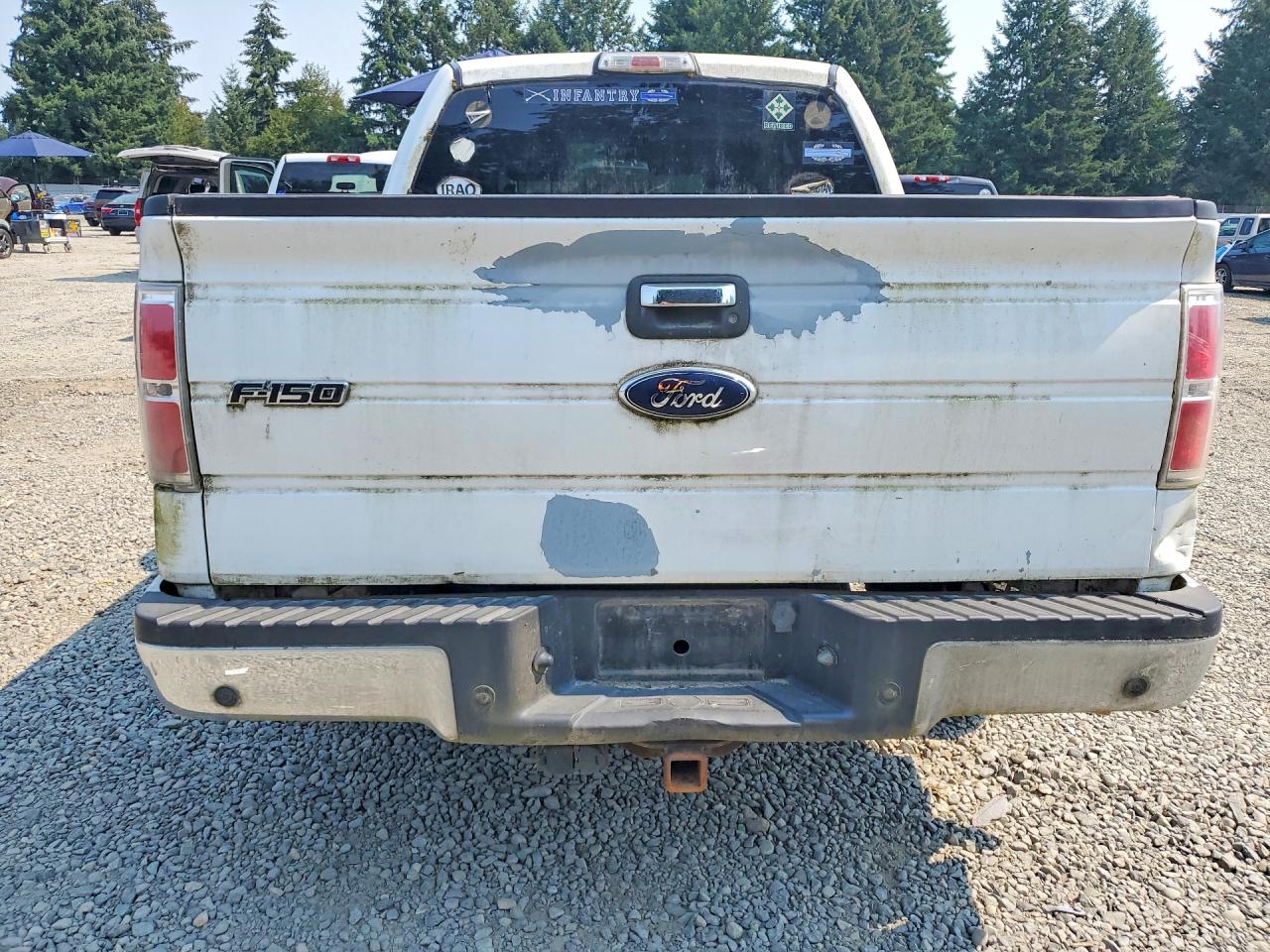2009 Ford F150 Supercrew White vin: 1FTRW12839KC79069