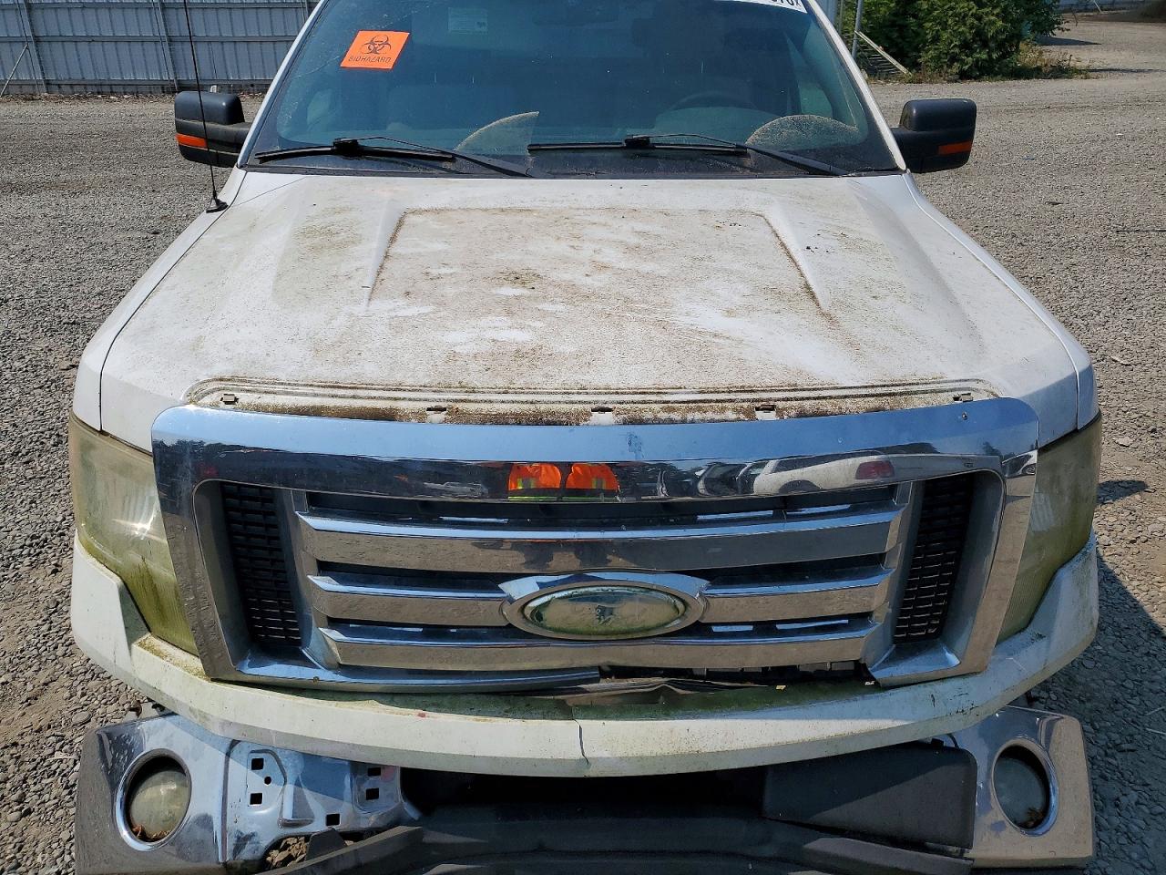 2009 Ford F150 Supercrew White vin: 1FTRW12839KC79069