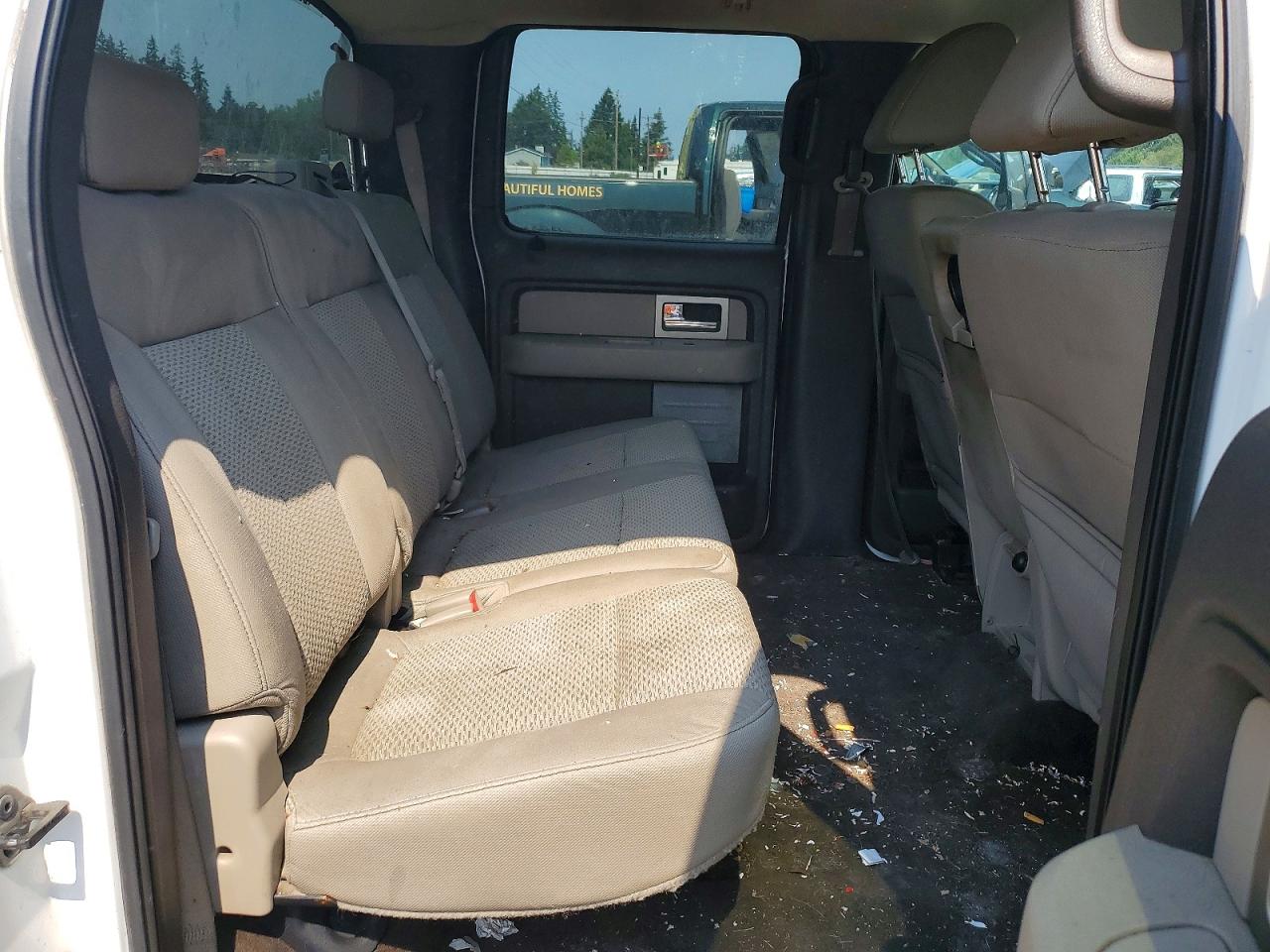2009 Ford F150 Supercrew White vin: 1FTRW12839KC79069