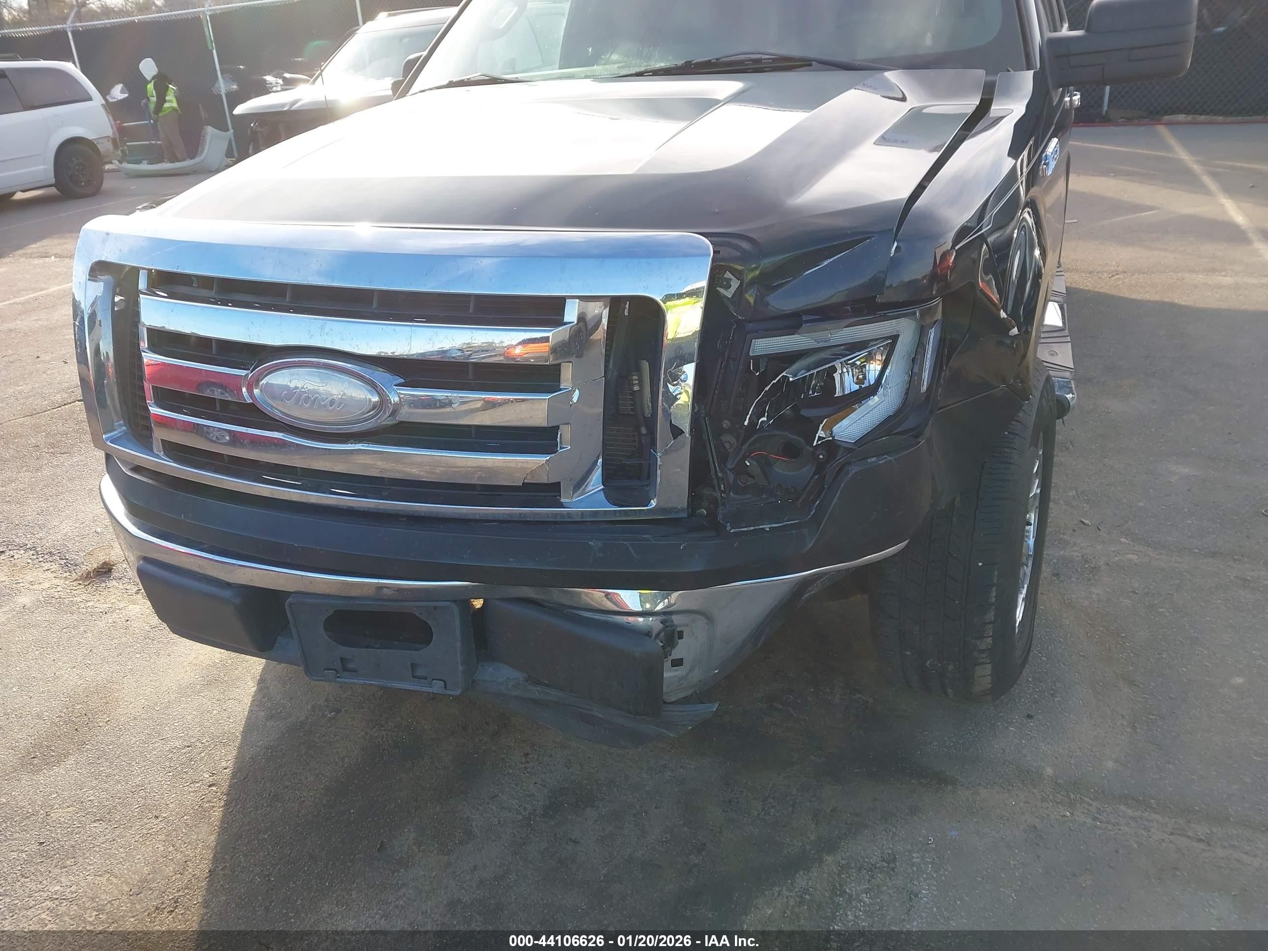 2009 Ford F-150 Xl/xlt Черный vin: 1FTRW12849FA76085