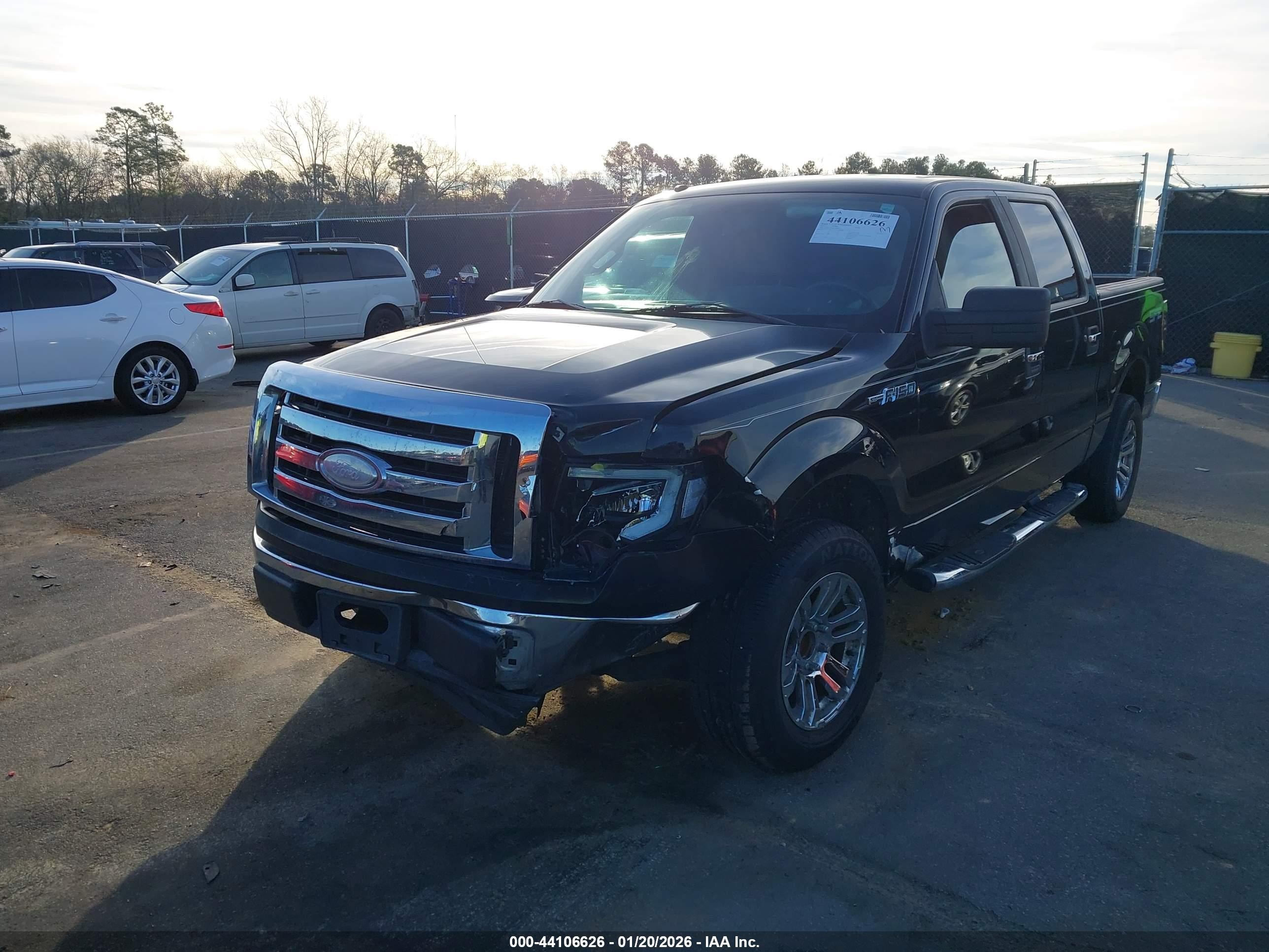 2009 Ford F-150 Xl/xlt Черный vin: 1FTRW12849FA76085