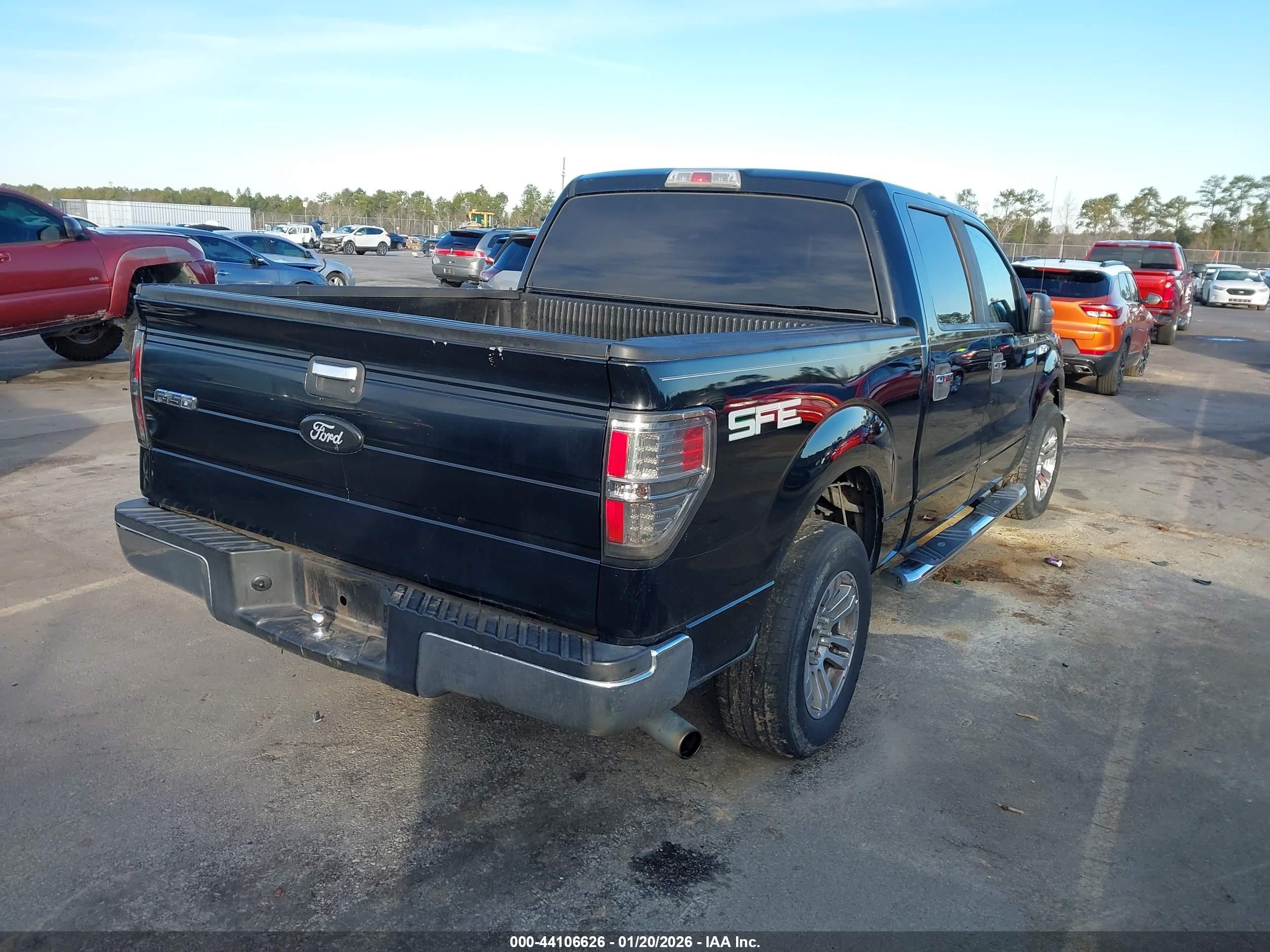 2009 Ford F-150 Xl/xlt Черный vin: 1FTRW12849FA76085