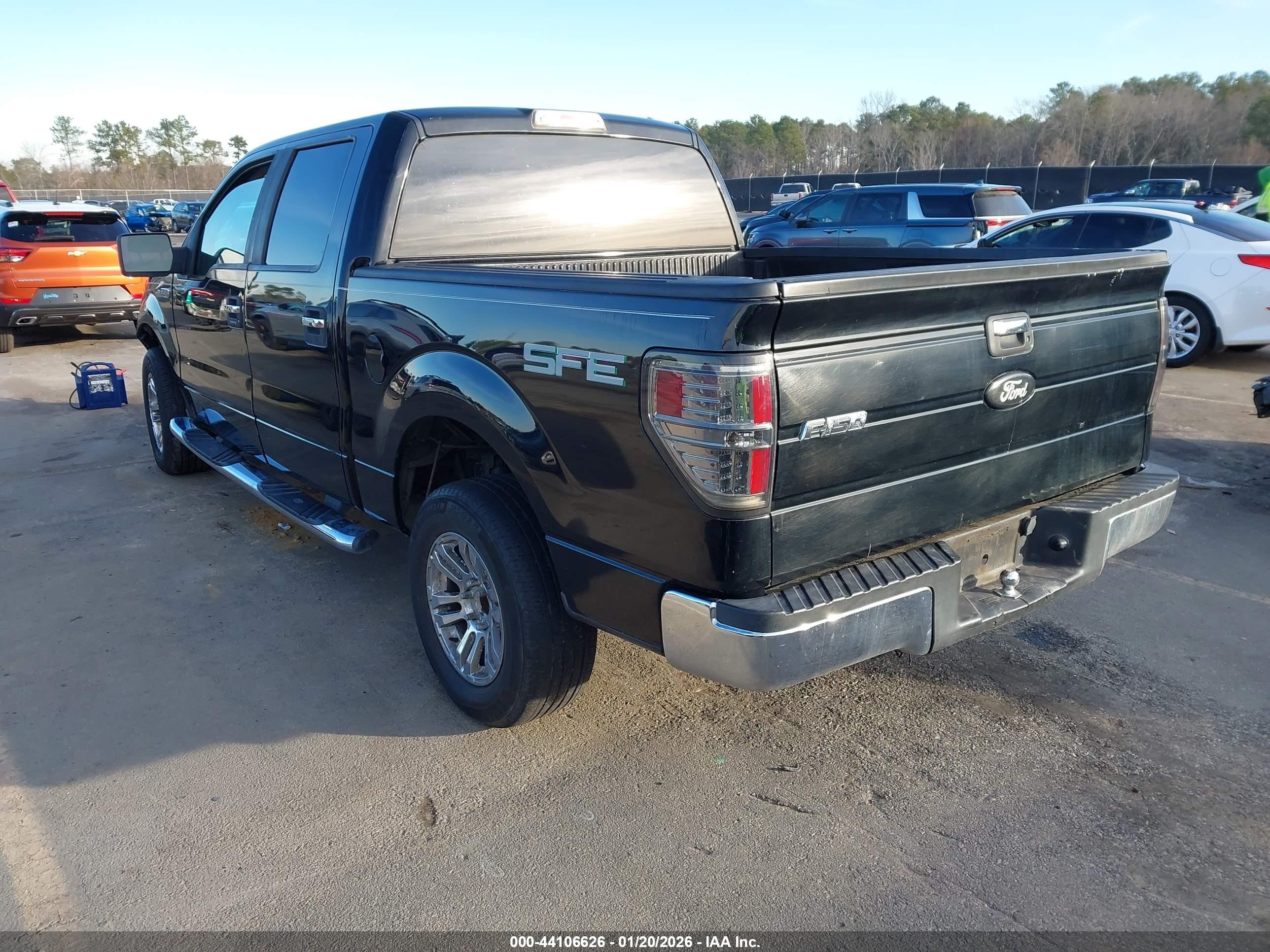 2009 Ford F-150 Xl/xlt Черный vin: 1FTRW12849FA76085