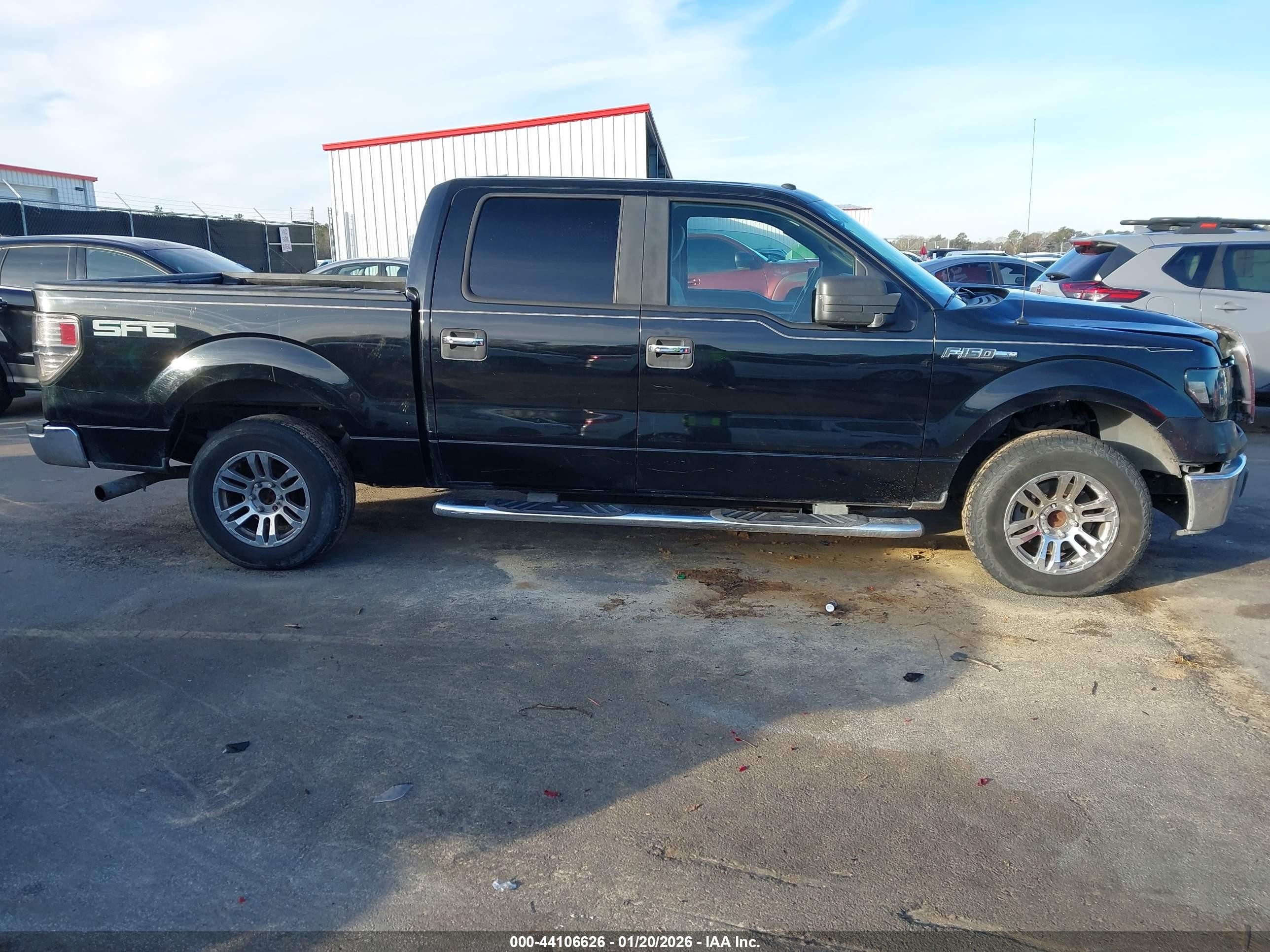 2009 Ford F-150 Xl/xlt Черный vin: 1FTRW12849FA76085