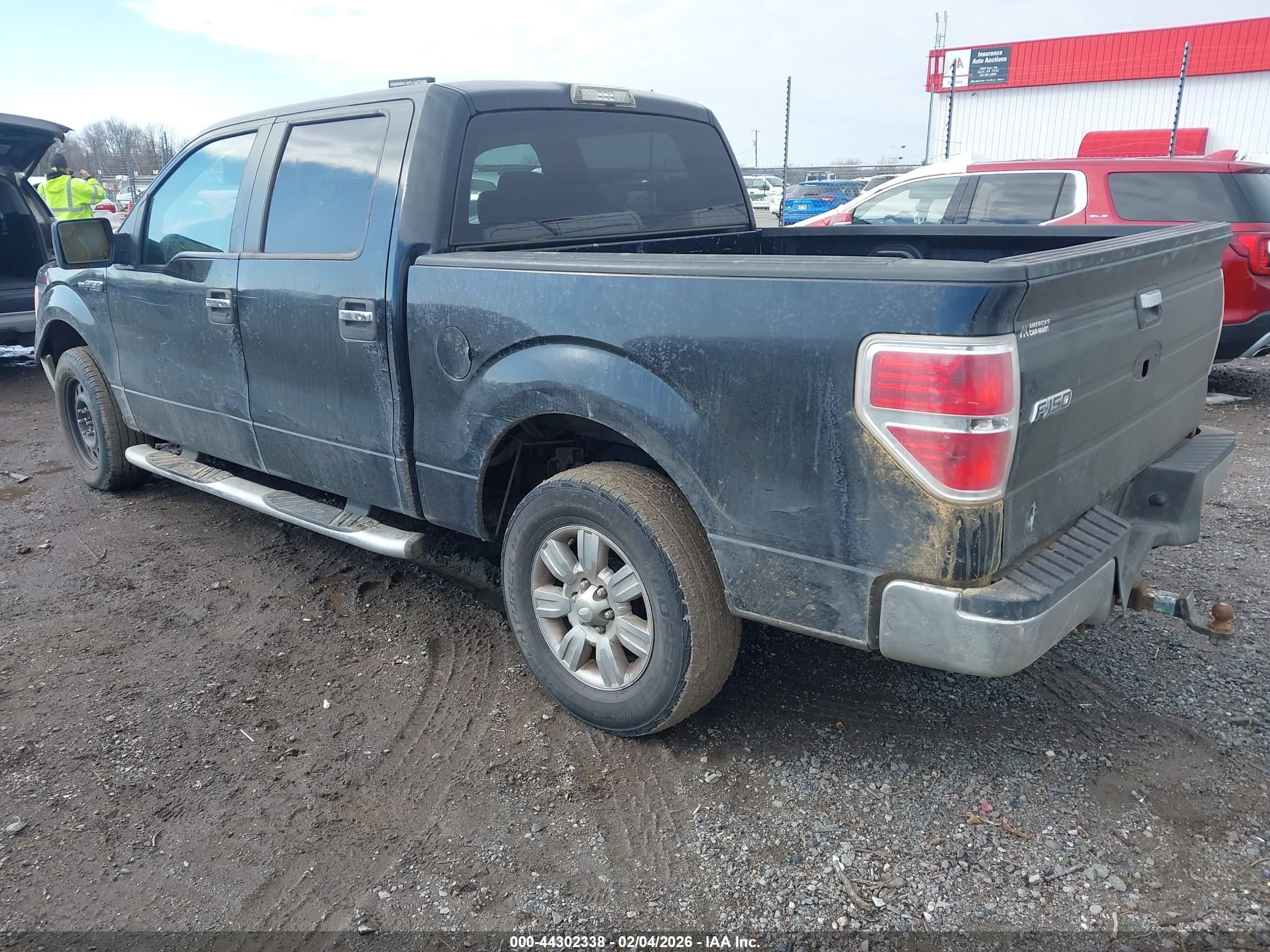 2009 Ford F-150 Xl/xlt Black vin: 1FTRW12849FA79245