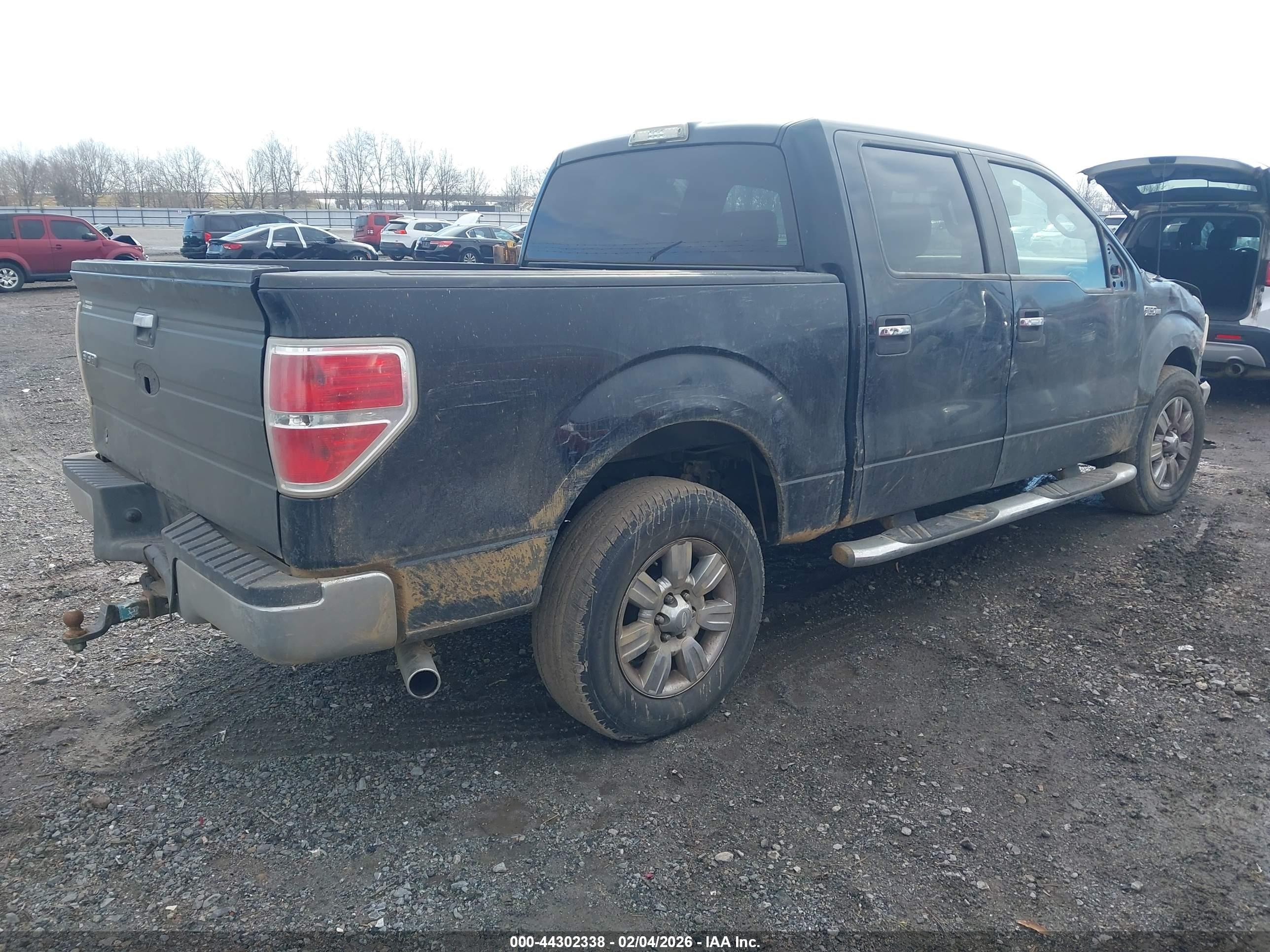 2009 Ford F-150 Xl/xlt Black vin: 1FTRW12849FA79245