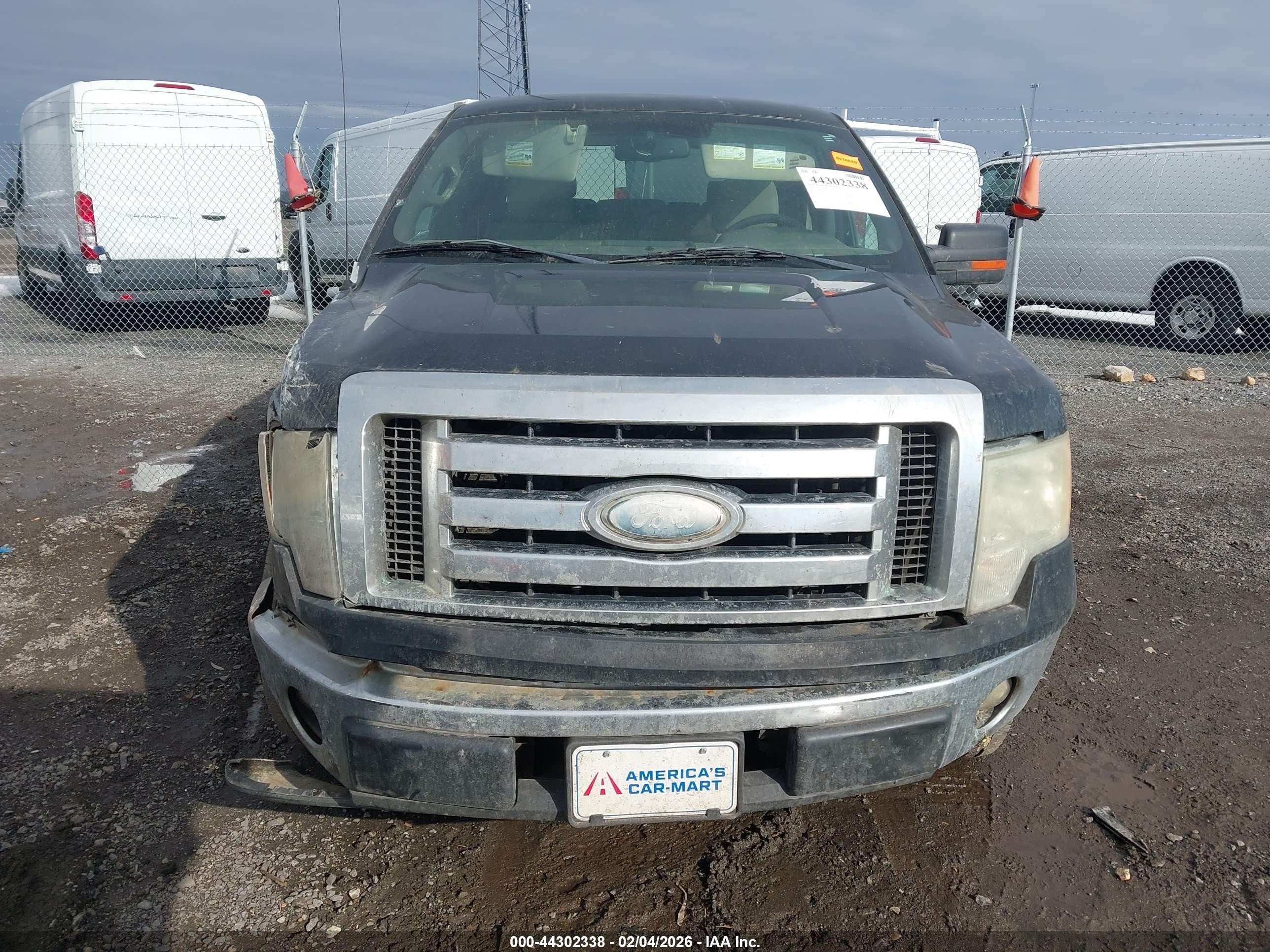 2009 Ford F-150 Xl/xlt Black vin: 1FTRW12849FA79245