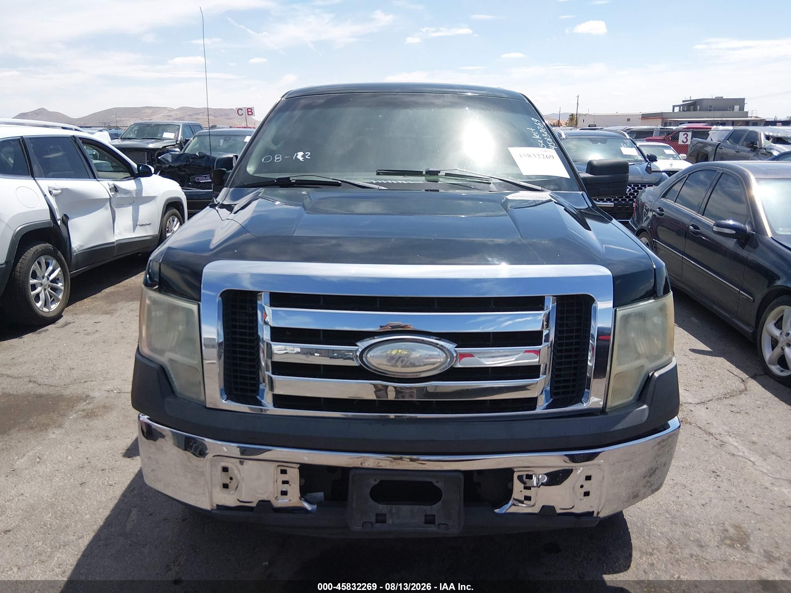 2009 Ford F-150 Xl/xlt Черный vin: 1FTRW12849FA86776