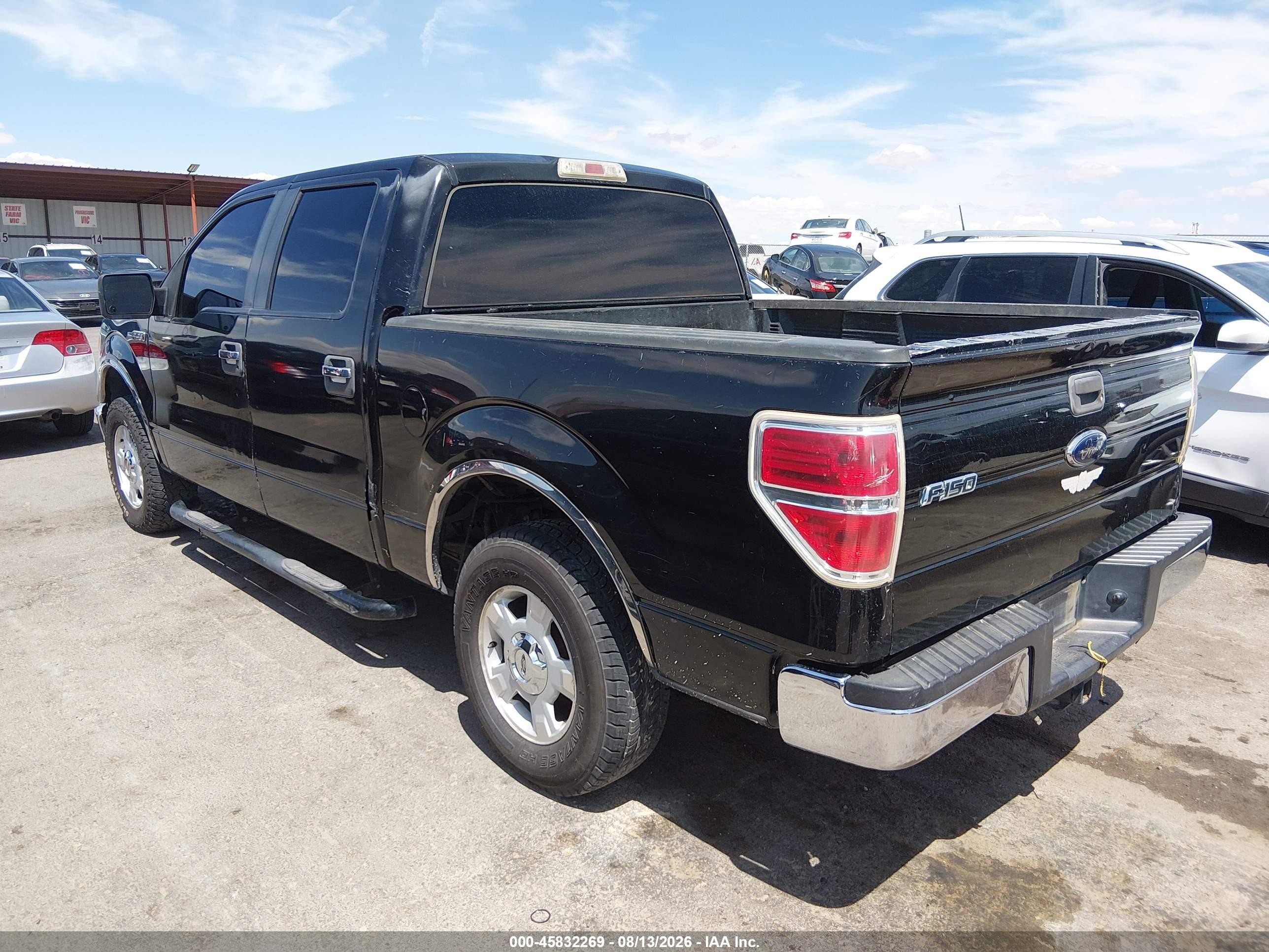 2009 Ford F-150 Xl/xlt Черный vin: 1FTRW12849FA86776