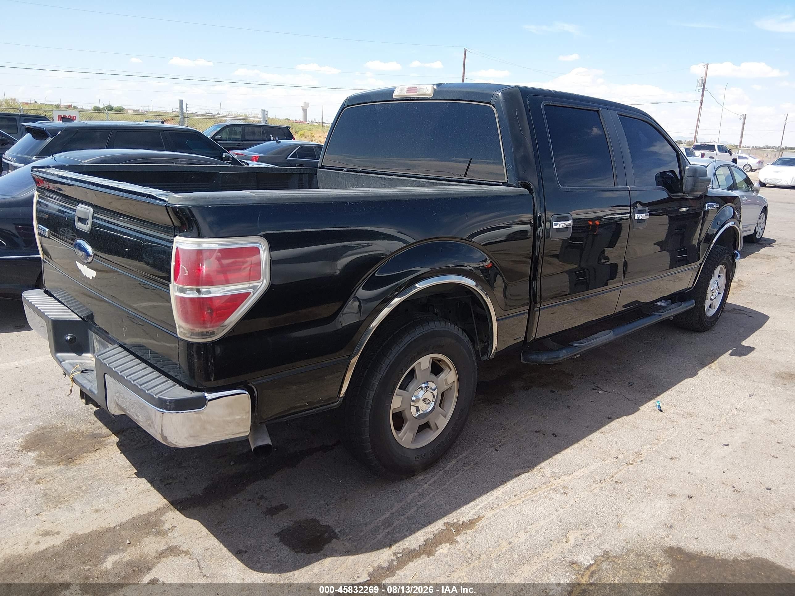 2009 Ford F-150 Xl/xlt Черный vin: 1FTRW12849FA86776