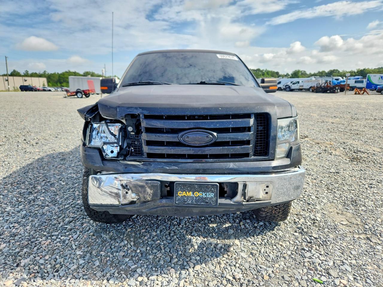 2009 Ford F150 Supercrew Black vin: 1FTRW12849FA92903