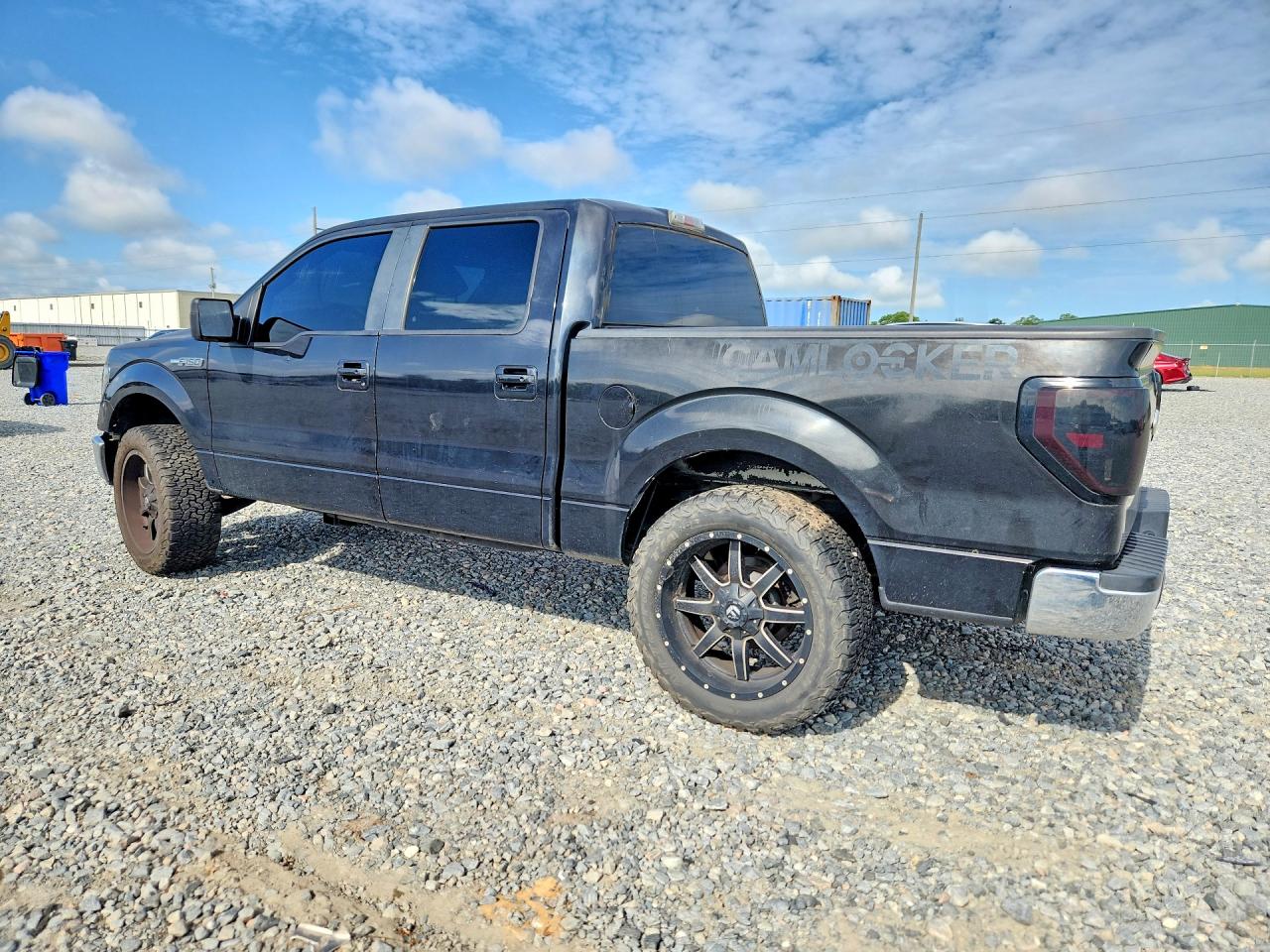 2009 Ford F150 Supercrew Black vin: 1FTRW12849FA92903