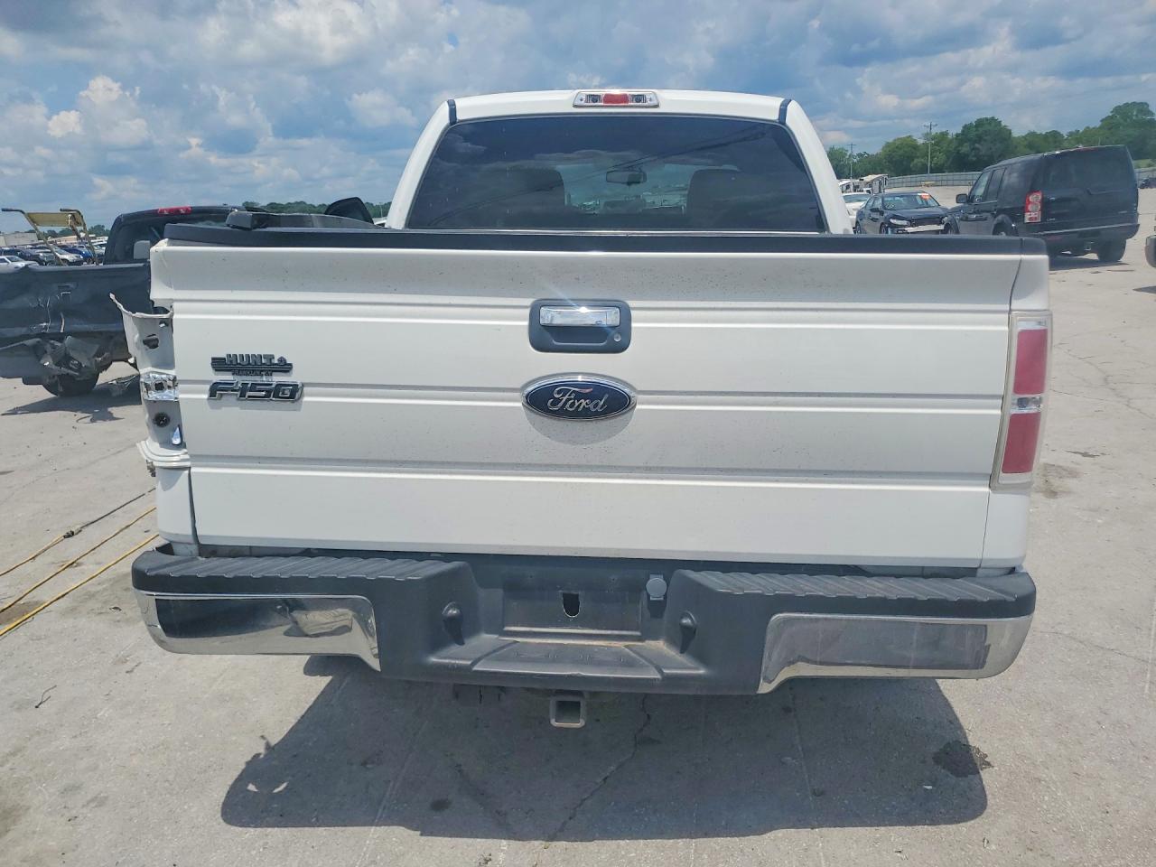 2009 Ford F150 Supercrew White vin: 1FTRW12849FB06704