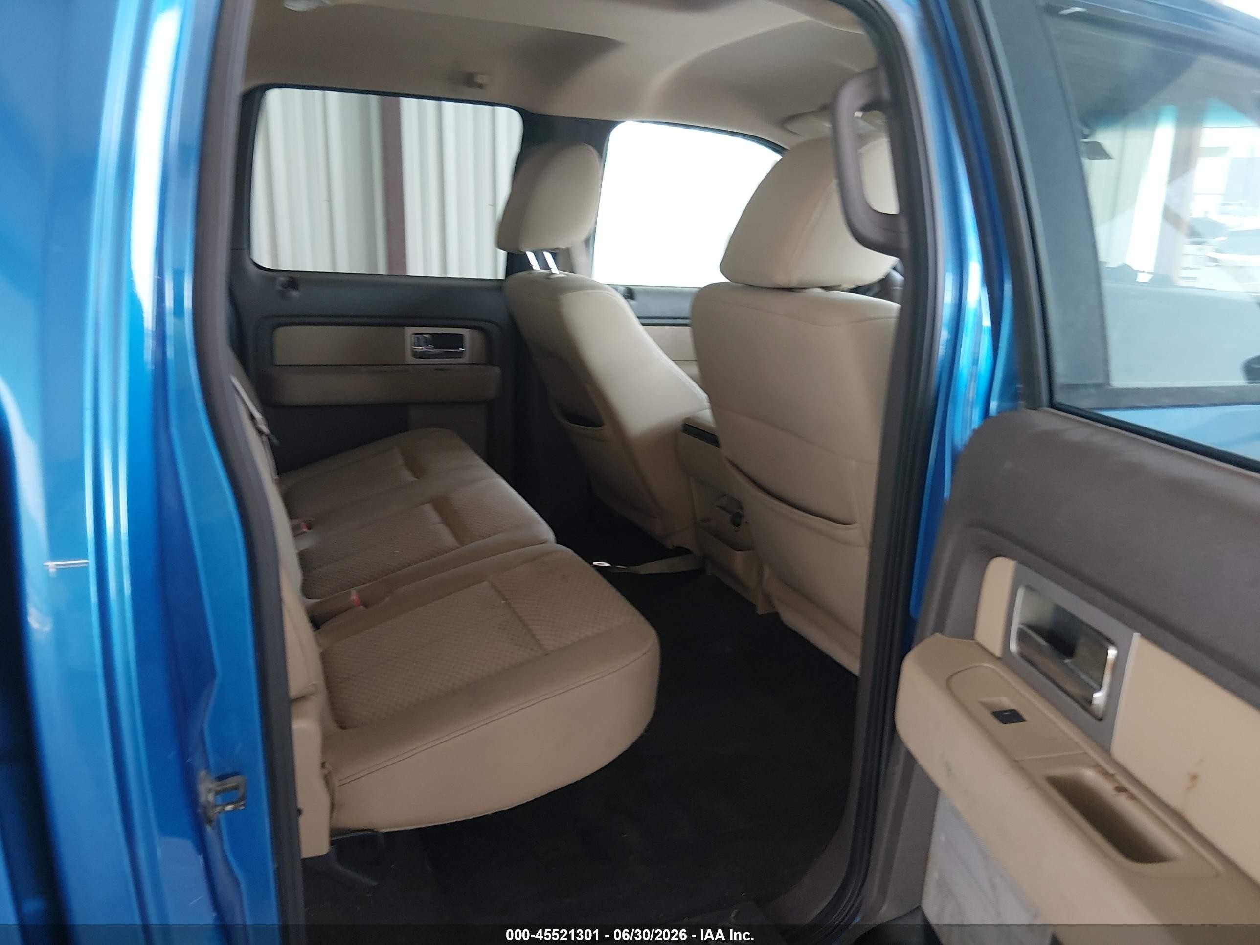 2009 Ford F-150 Xl/xlt Blue vin: 1FTRW12849FB12101