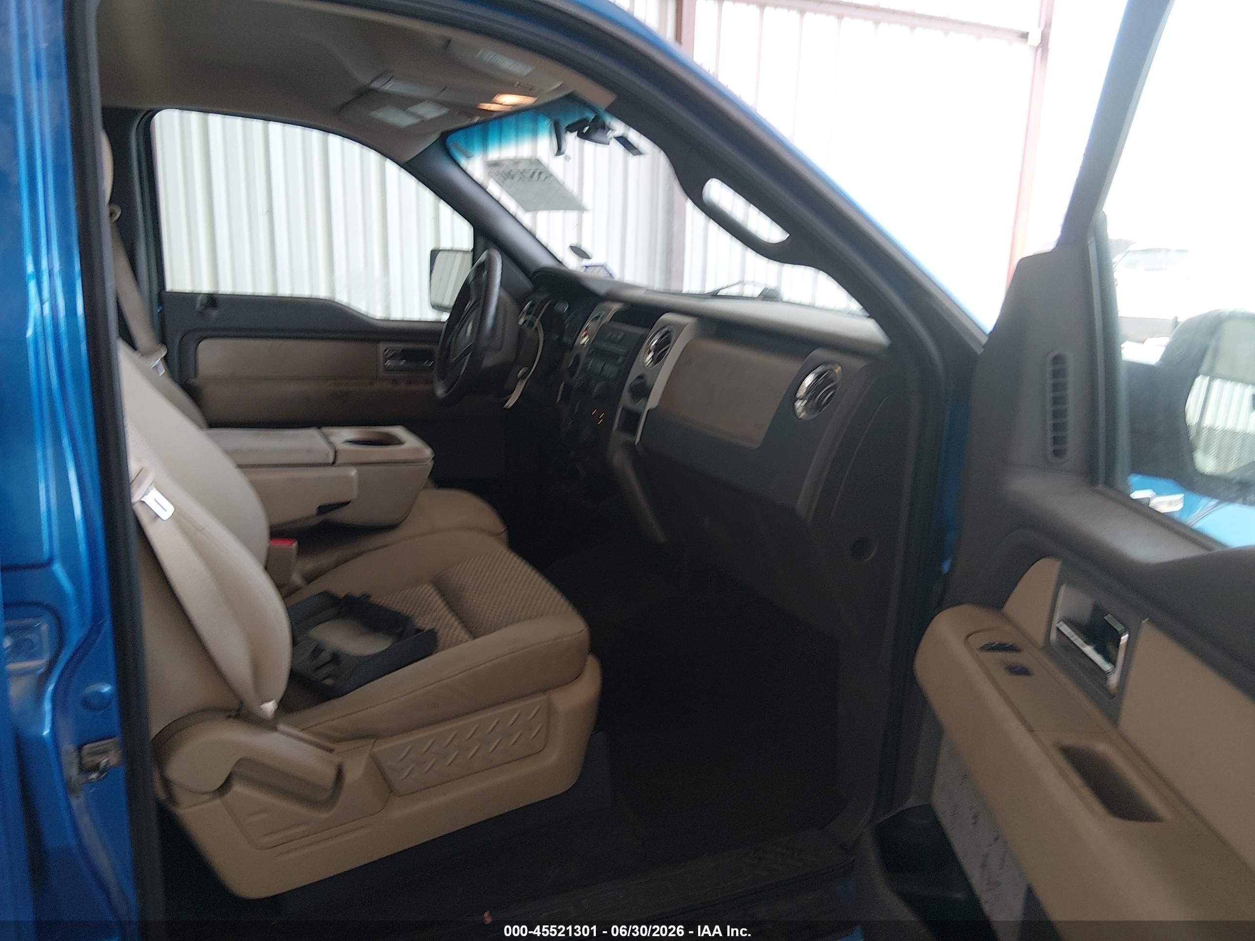 2009 Ford F-150 Xl/xlt Blue vin: 1FTRW12849FB12101