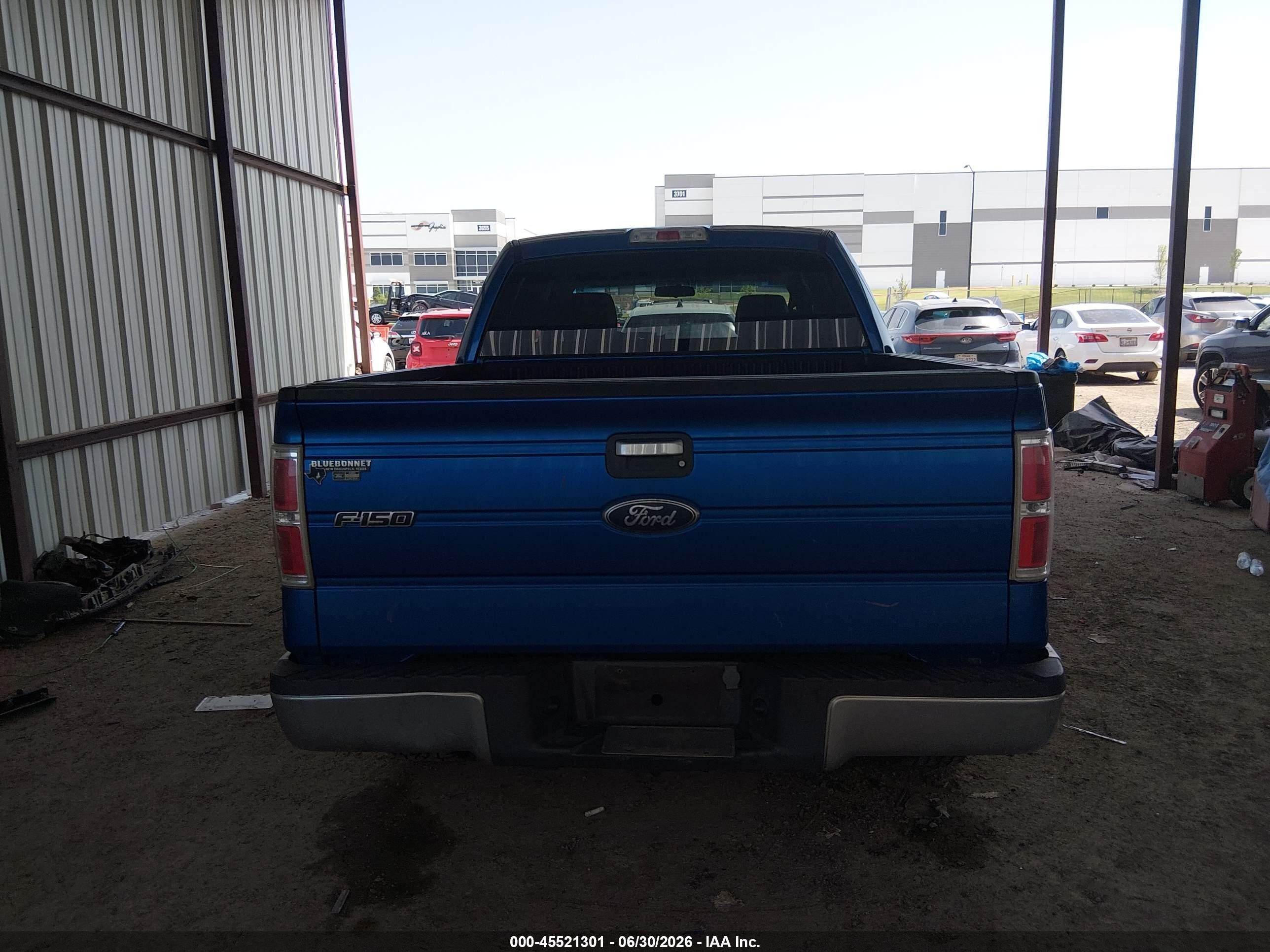 2009 Ford F-150 Xl/xlt Blue vin: 1FTRW12849FB12101