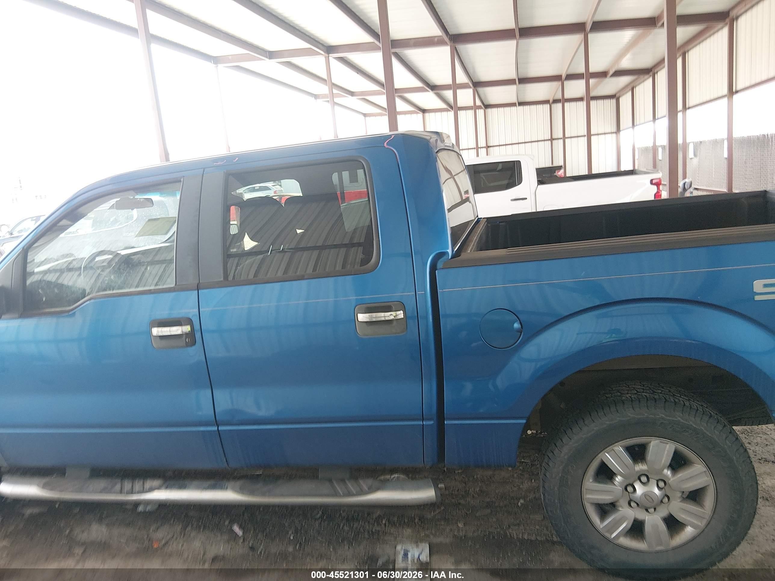 2009 Ford F-150 Xl/xlt Blue vin: 1FTRW12849FB12101